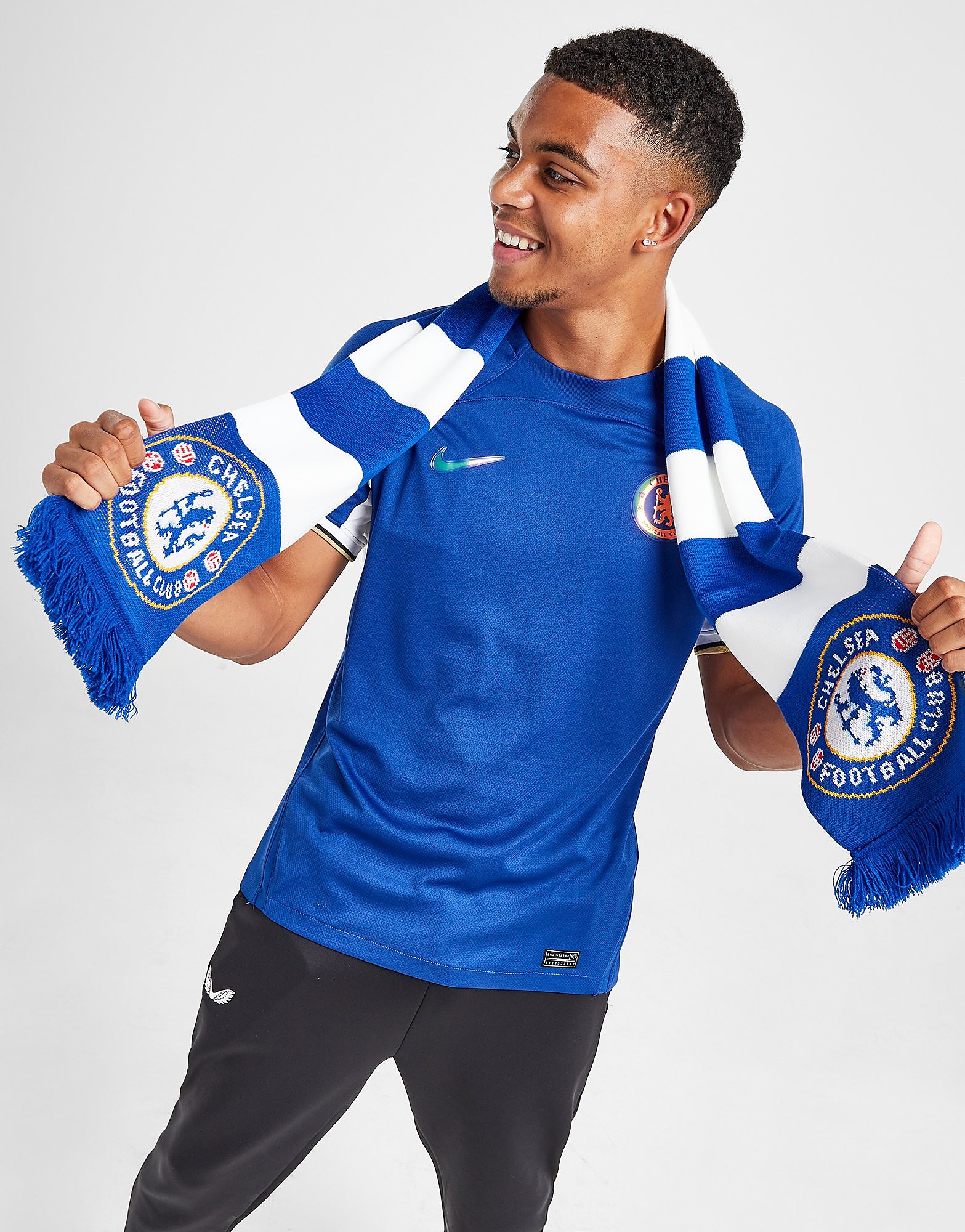 

Official Team Chelsea FC Bar Scarf - Blue/White - Kids, Blue/White