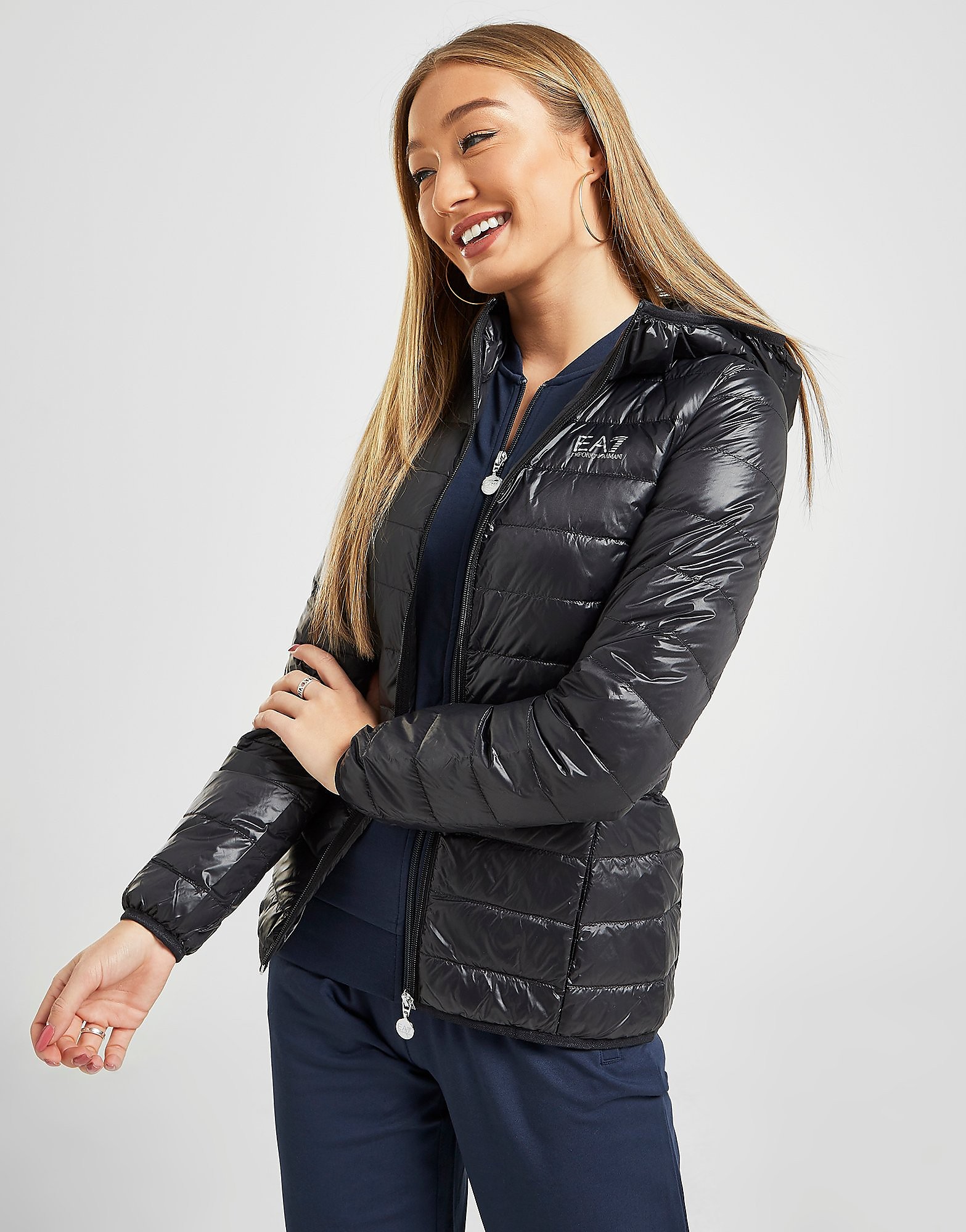 

Emporio Armani EA7 Core Jacket - Black - Womens, Black