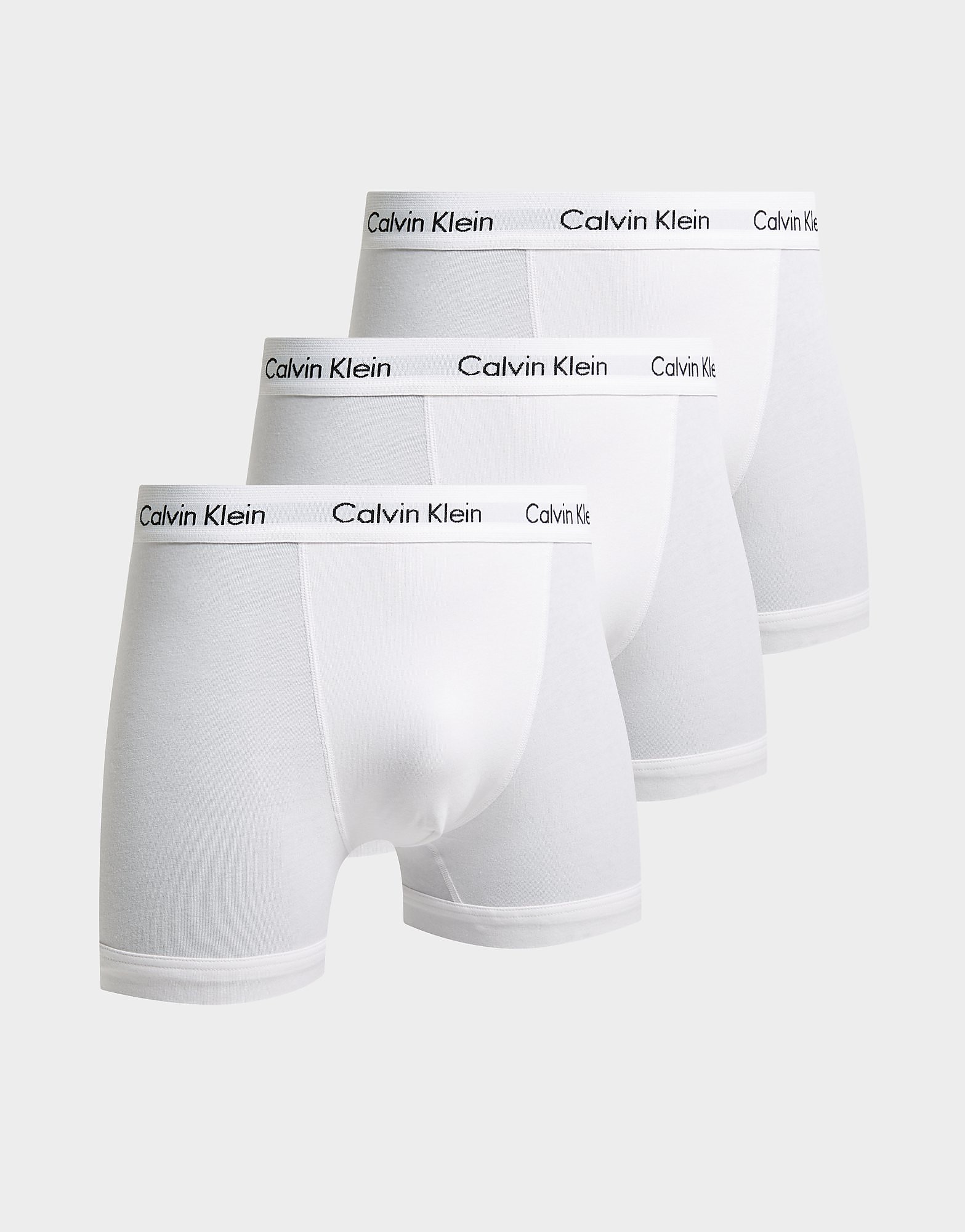 

Calvin Klein Underwear 3-Pack Trunks - White - Mens, White