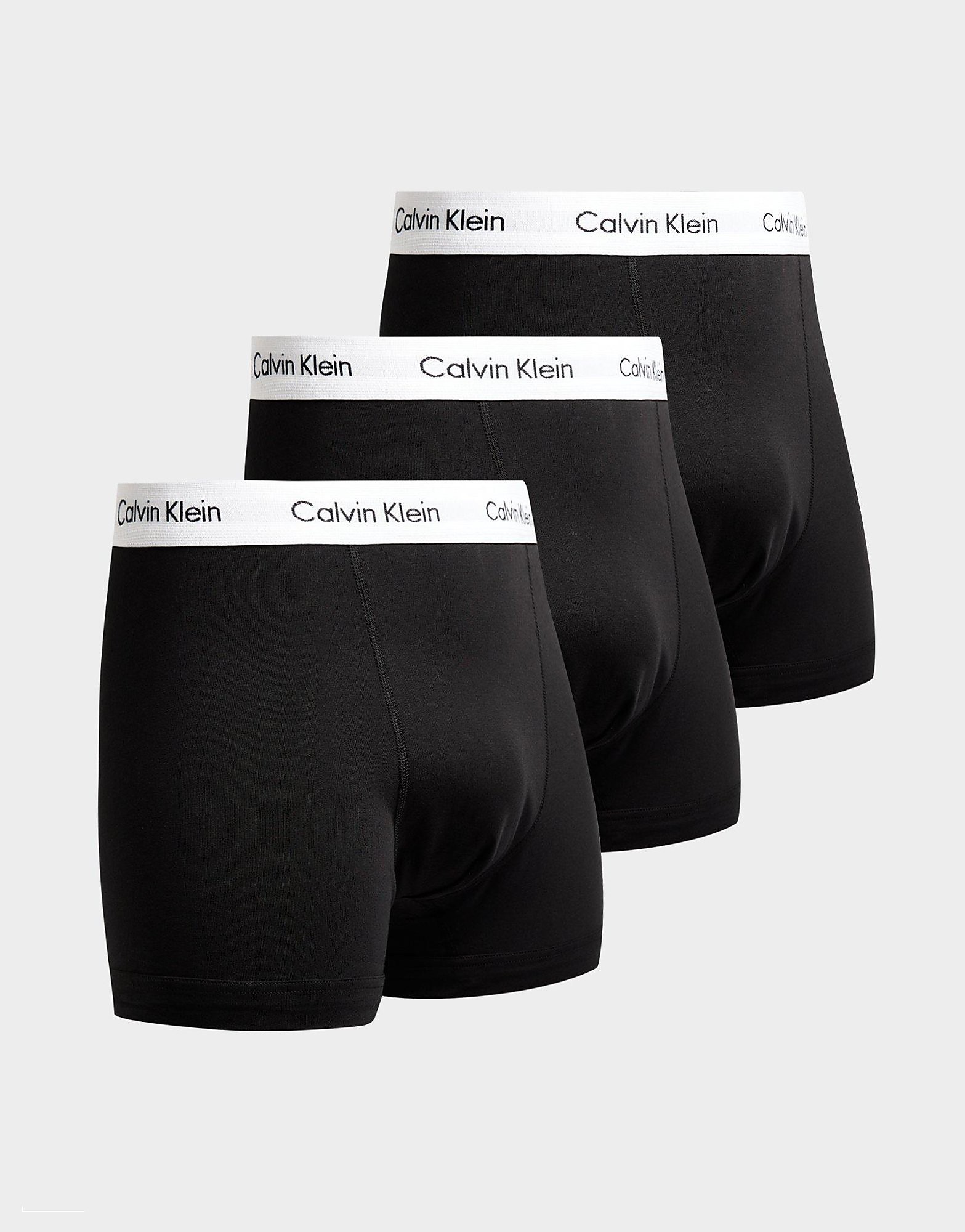 

Calvin Klein Underwear 3 Pack Trunks - Black - Mens, Black