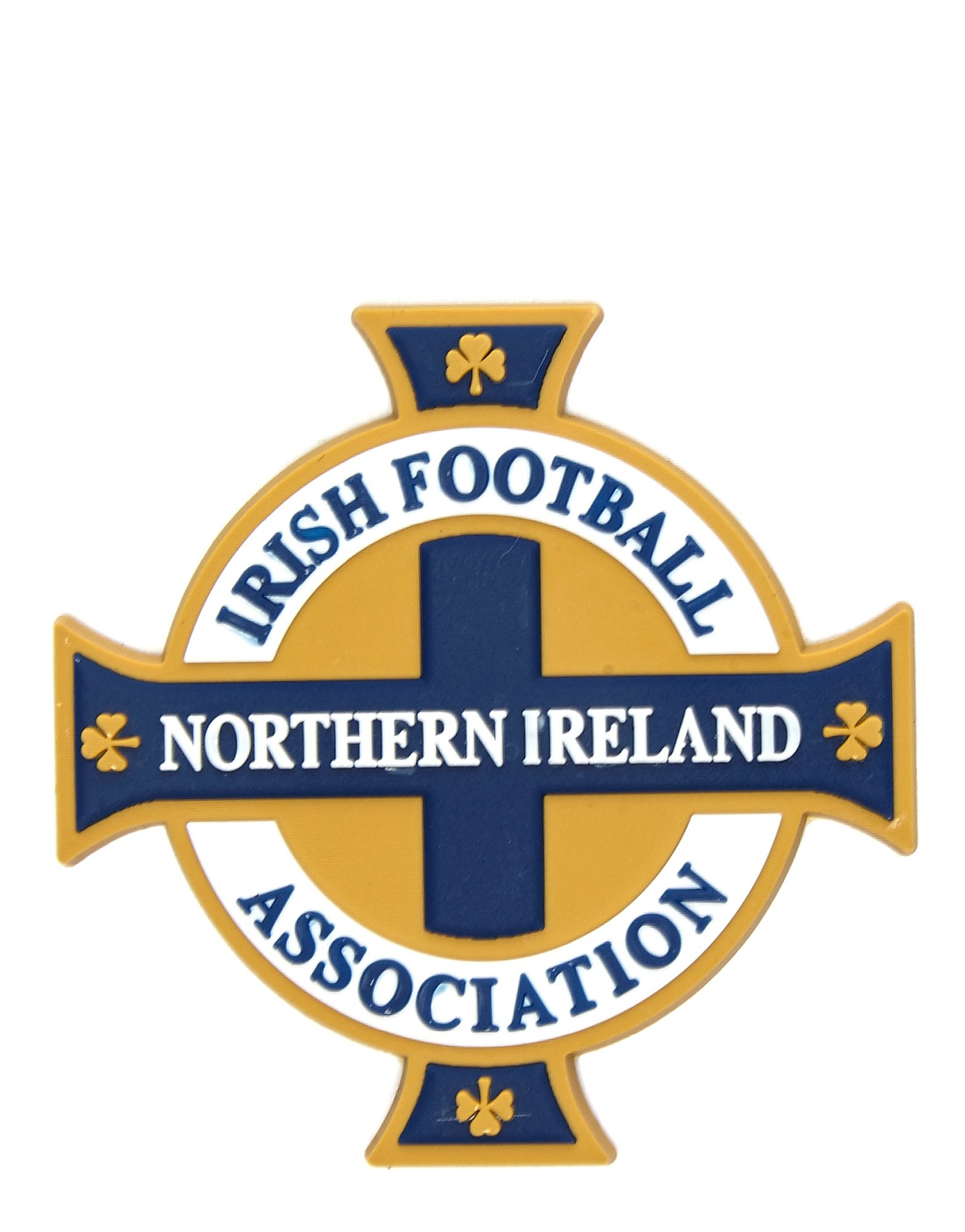

Official Team Northern Ireland 3D Crest Magnet - White - Womens, White