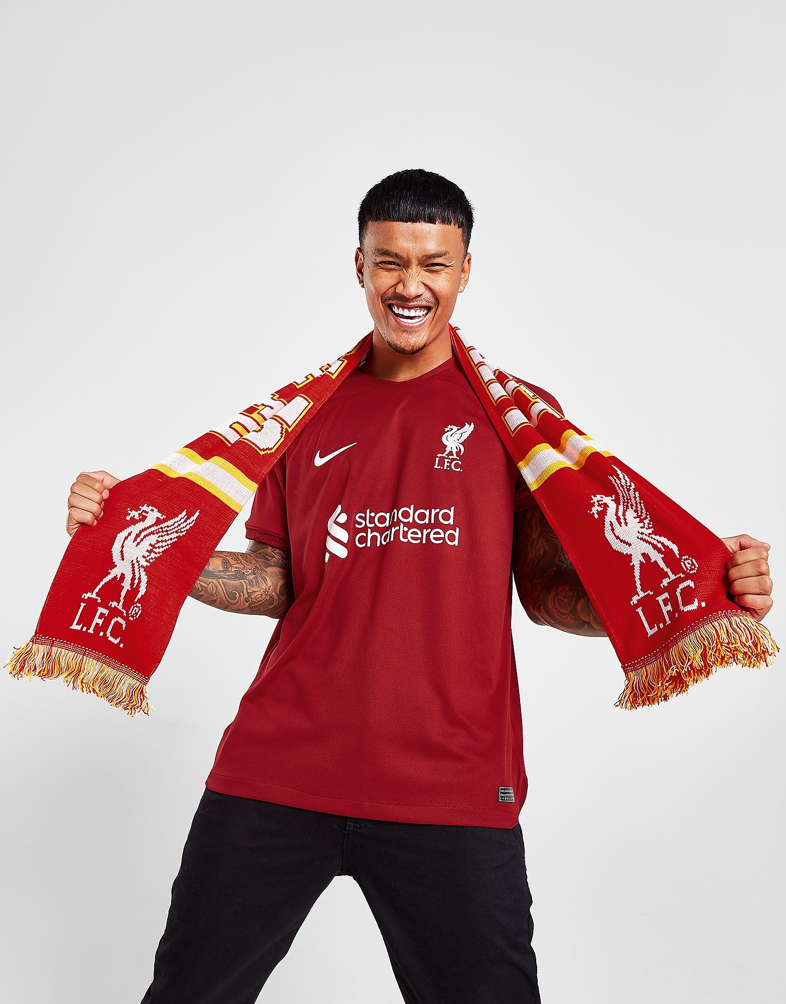 

47 Brand Liverpool FC Scarf - Red - Mens, Red