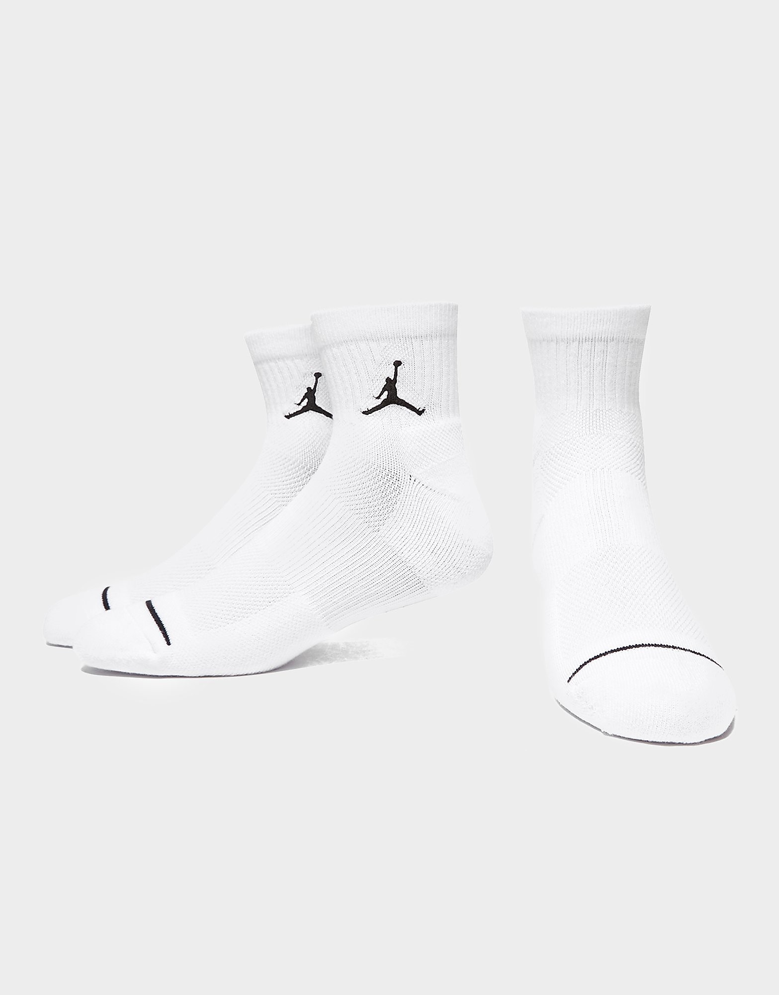

Jordan 3-Pack Drift Low Quarter Socks - White - Womens, White