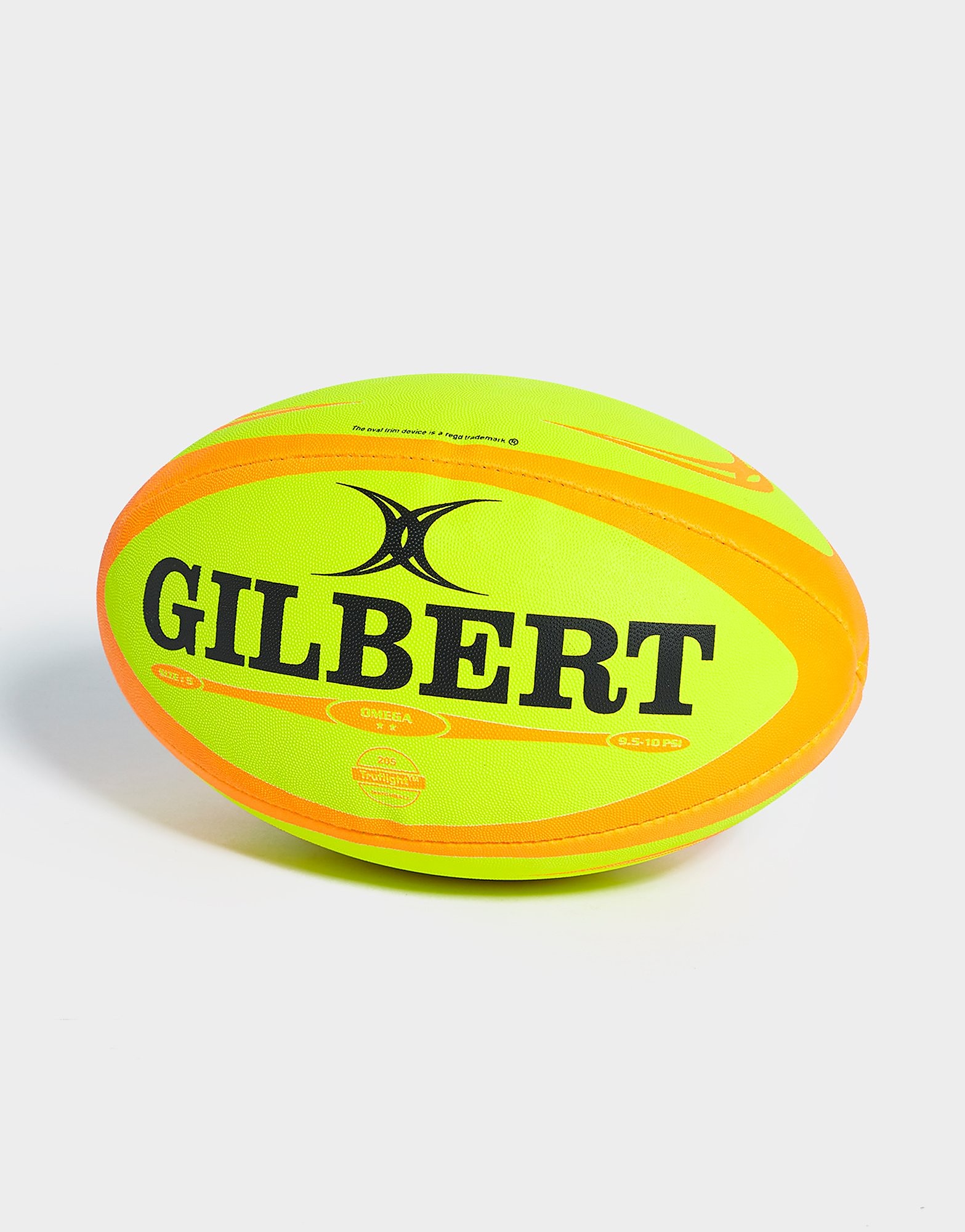 

Gilbert Omega Rugby Match Ball - Yellow/Orange/Black - Kids, Yellow/Orange/Black