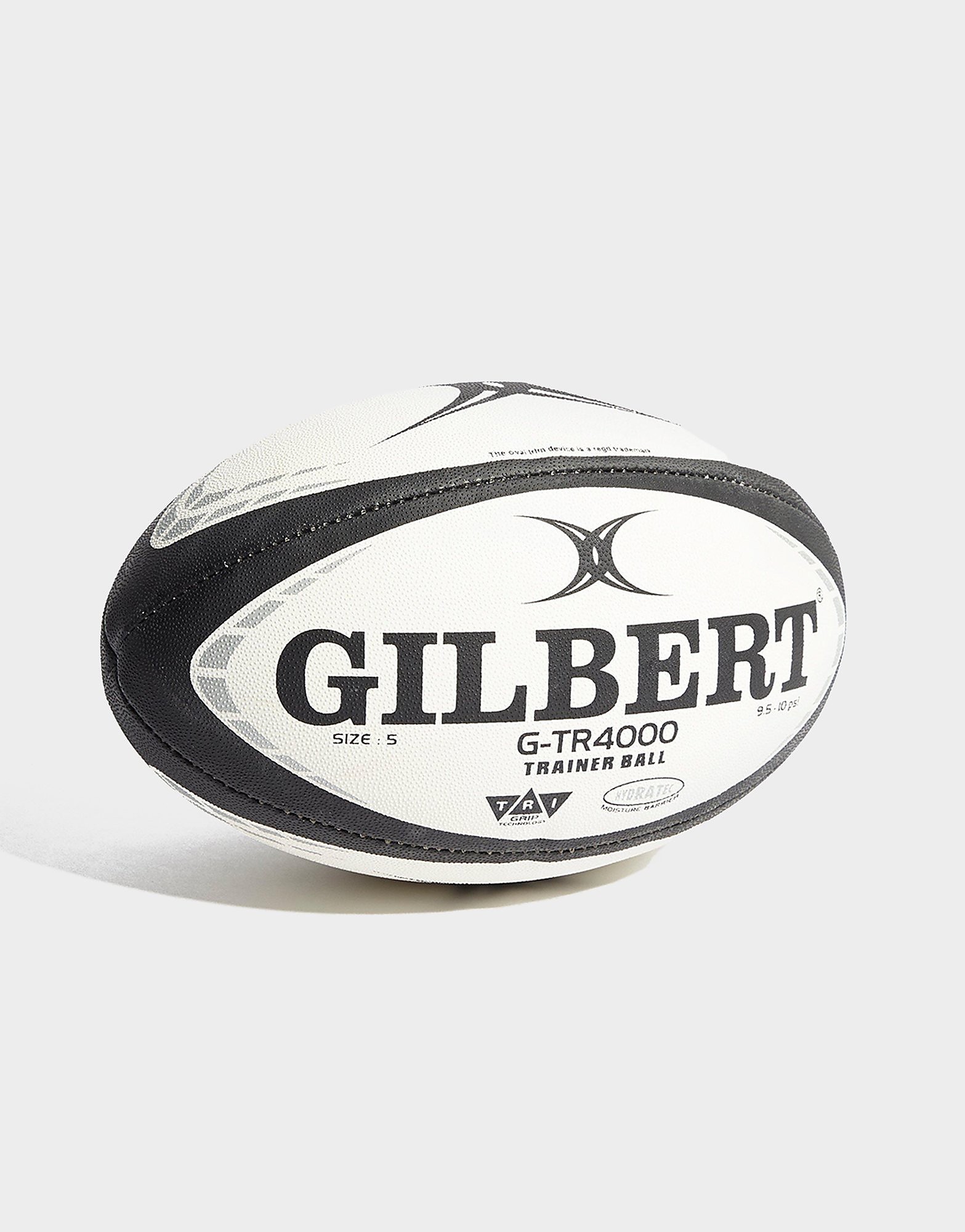 

Gilbert G-TR 4000 Rugby Ball - White/Black - Kids, White/Black