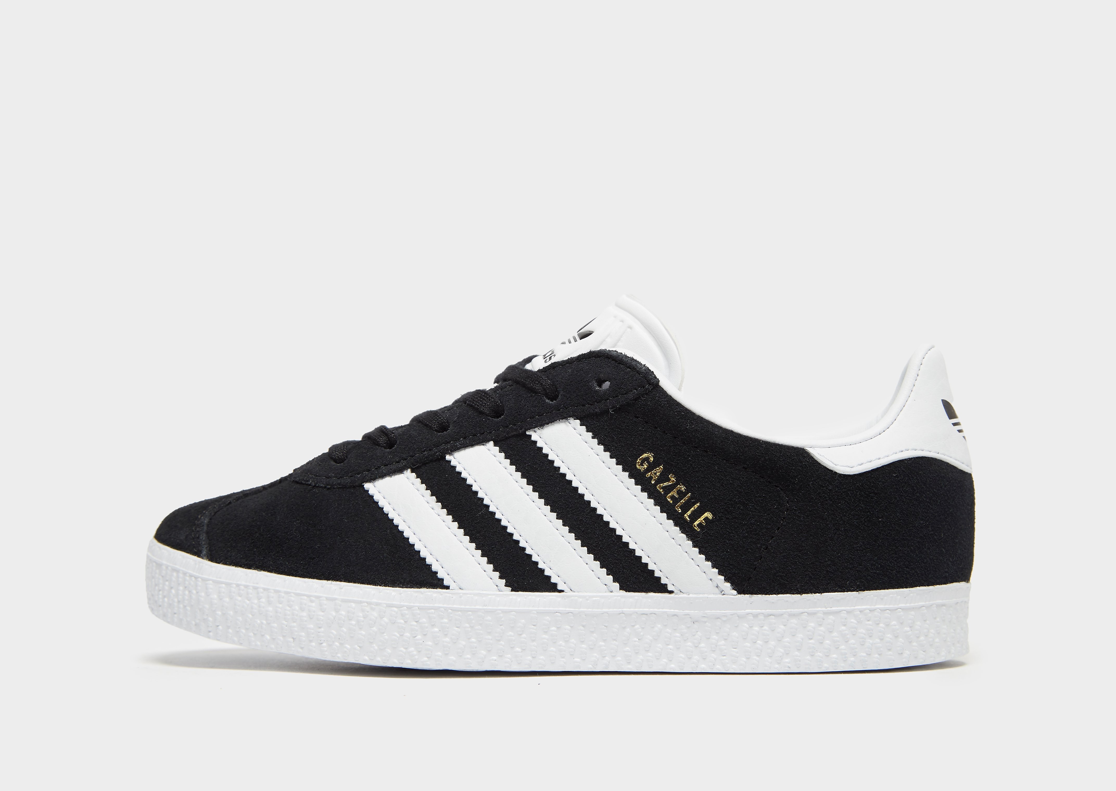 

adidas Originals Gazelle II Children - Black - Kids, Black