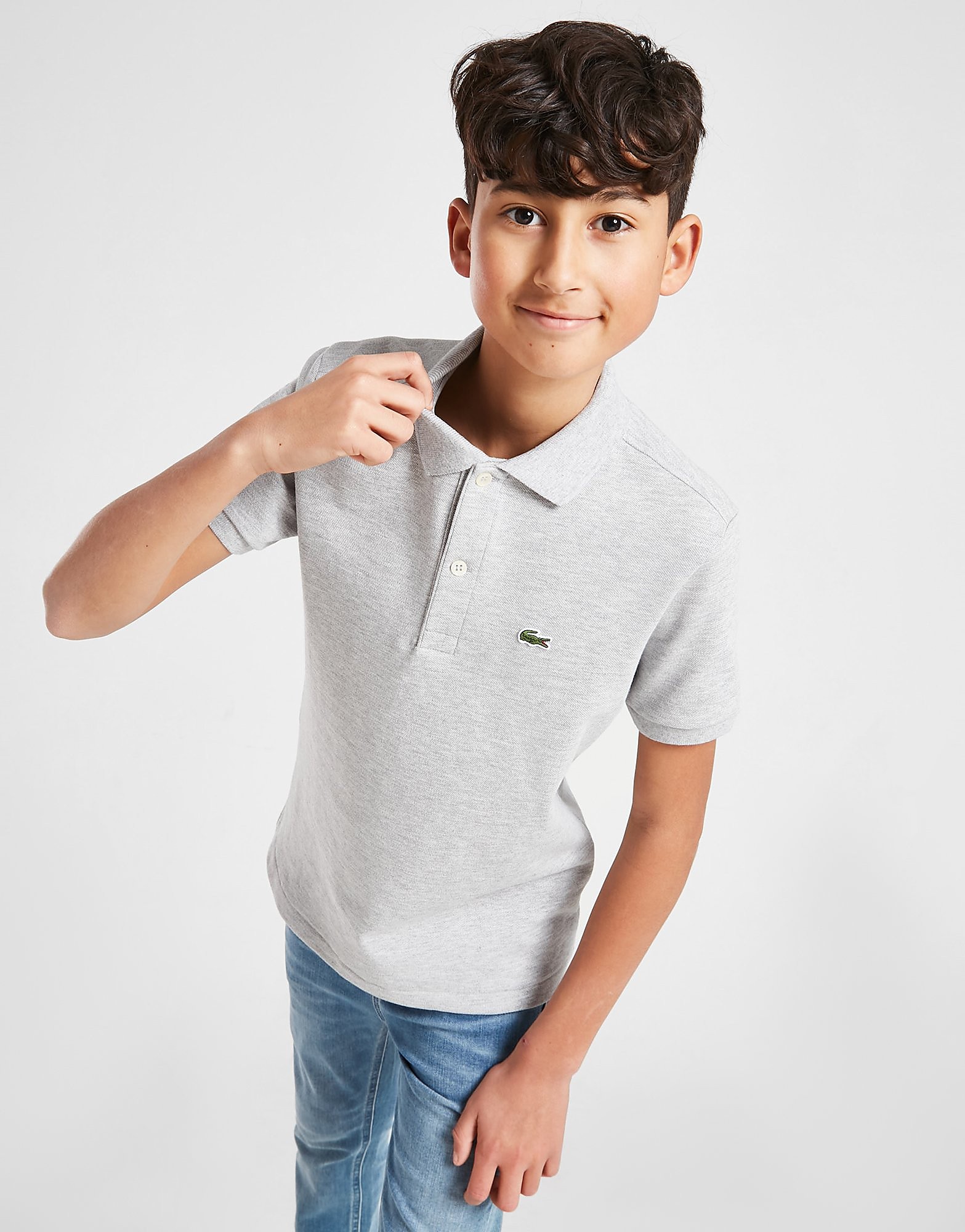 

Lacoste Pique Polo Junior - Grey - Kids, Grey
