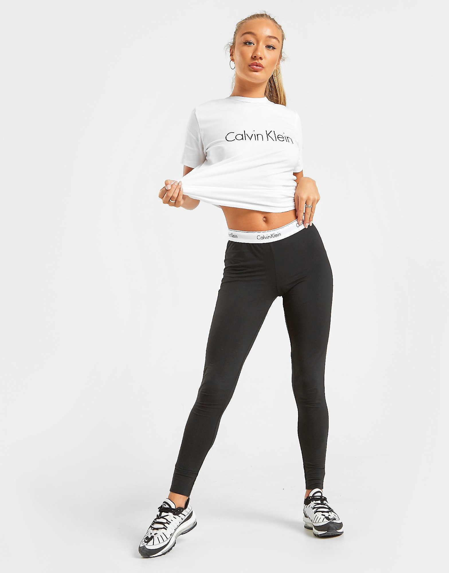 

Calvin Klein Modern Cotton Leggings - Black - Womens, Black