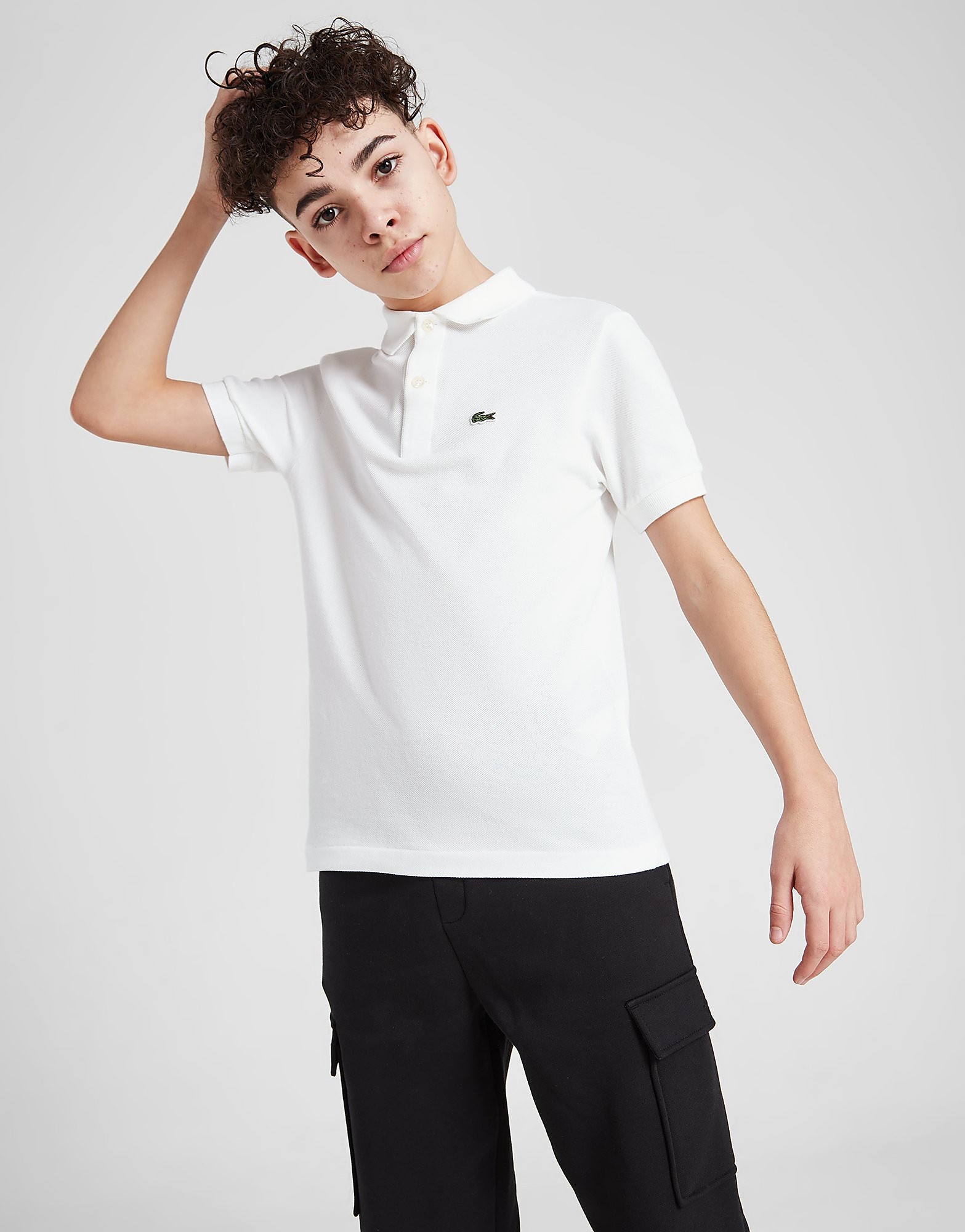 

Lacoste Classic Fit L.12.12 Polo Shirt Junior - WHT/WHT - Kids, WHT/WHT