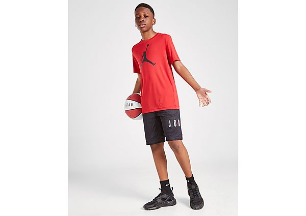 Jordan T-shirt Jumpman Enfant - Black/Red, Black/Red