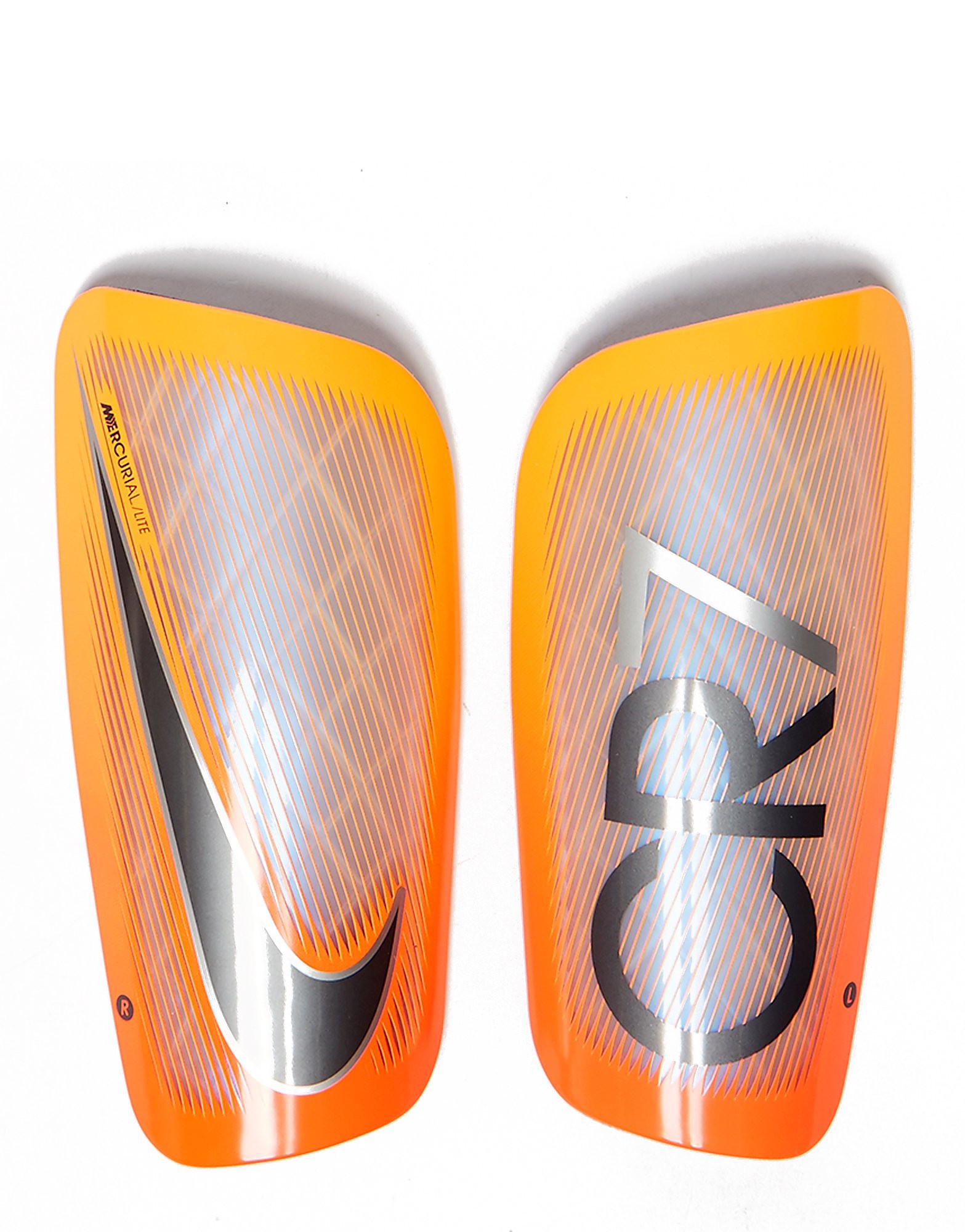 

Nike CR7 Mercurial Lite Shin Guards - Total Crimson/Silver - Mens, Total Crimson/Silver