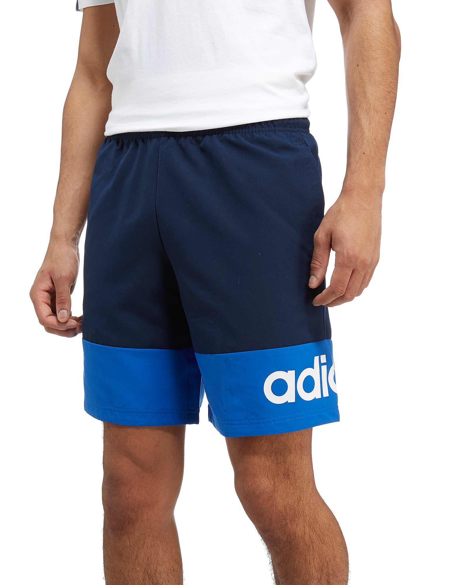 

adidas Linear Woven Shorts - Only at JD - Navy/Blue - Mens, Navy/Blue