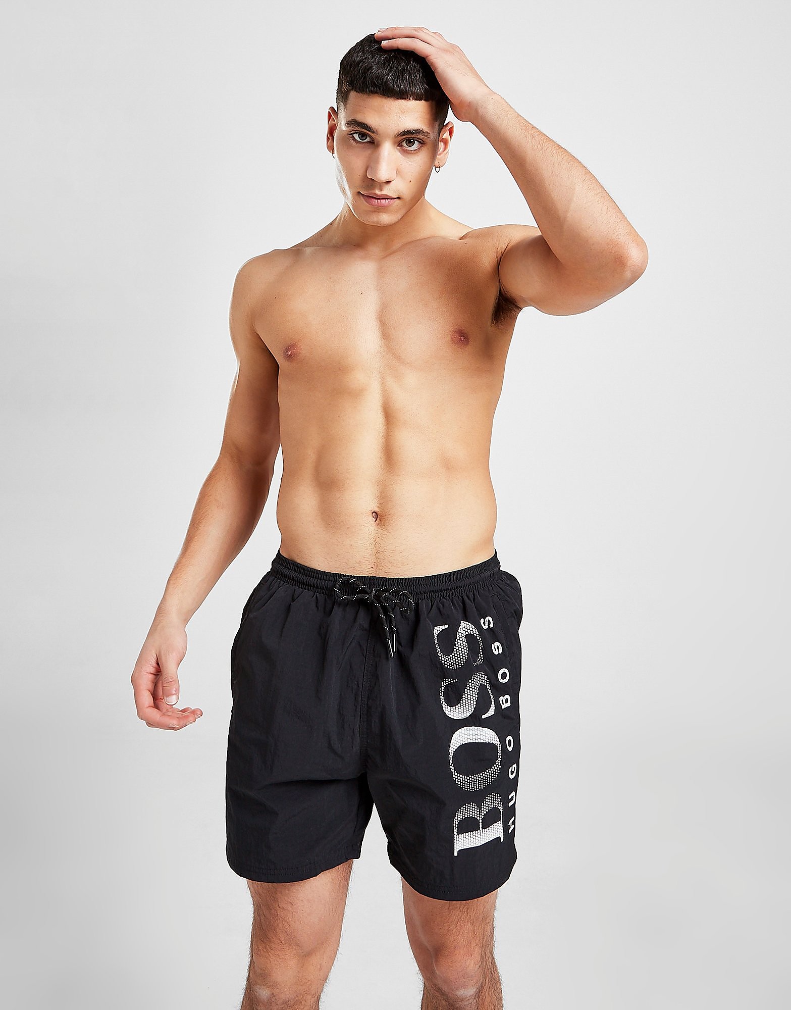 

BOSS Octopus Swim Shorts - Black - Mens, Black