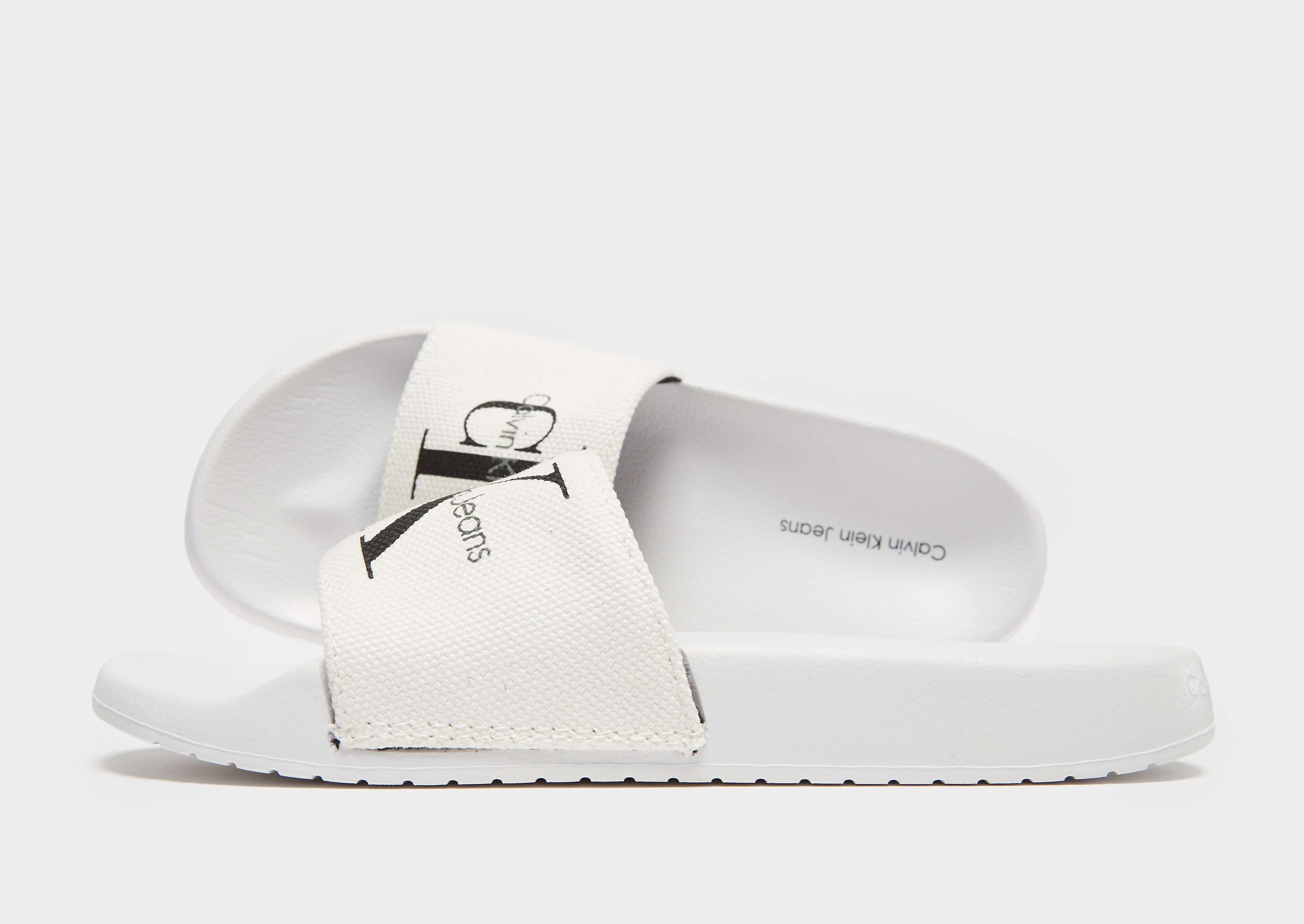

Calvin Klein Jeans Chantal Slides Women's - White, White