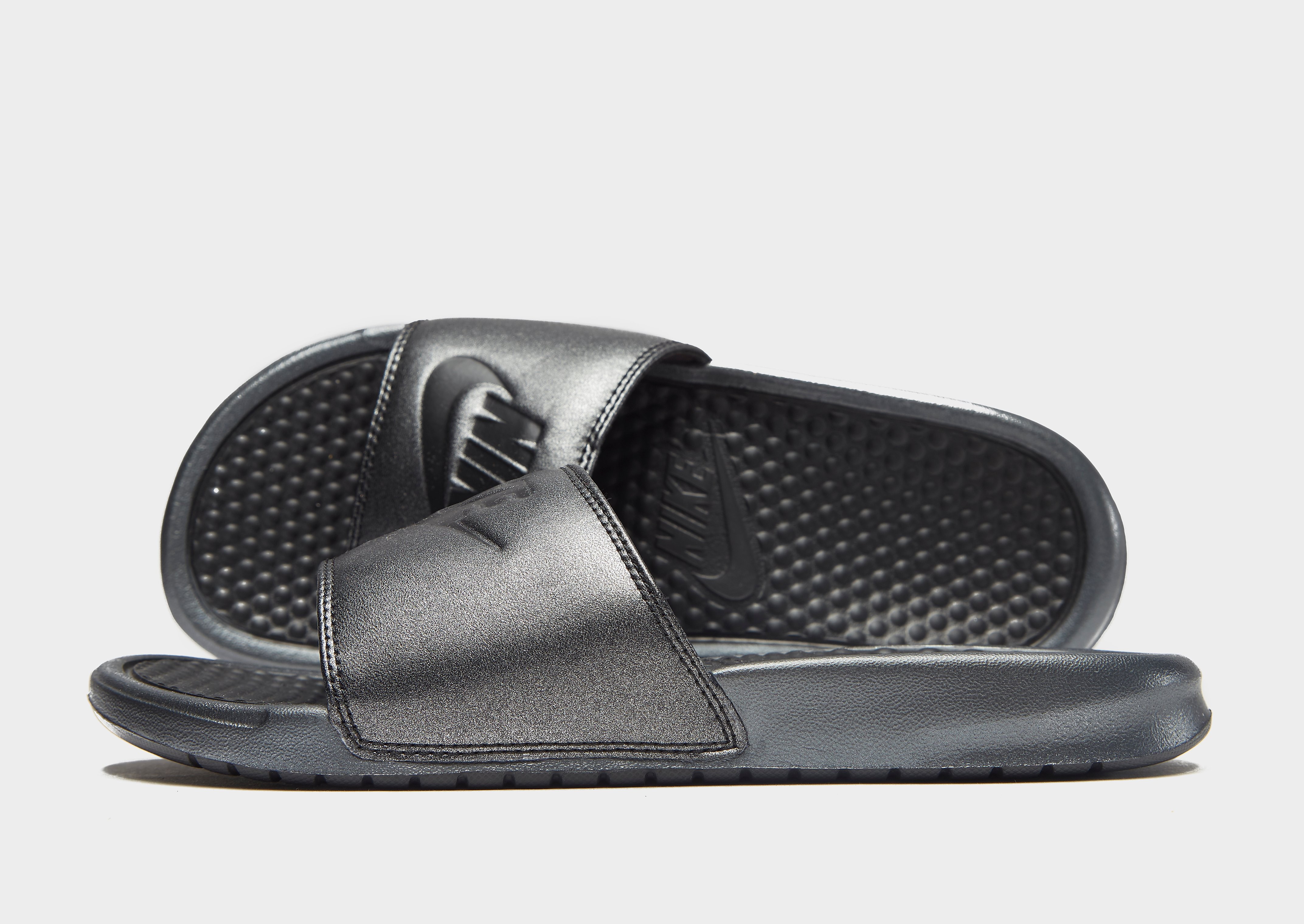 Nike Benassi Dames Zwart nike kopen in de aanbieding