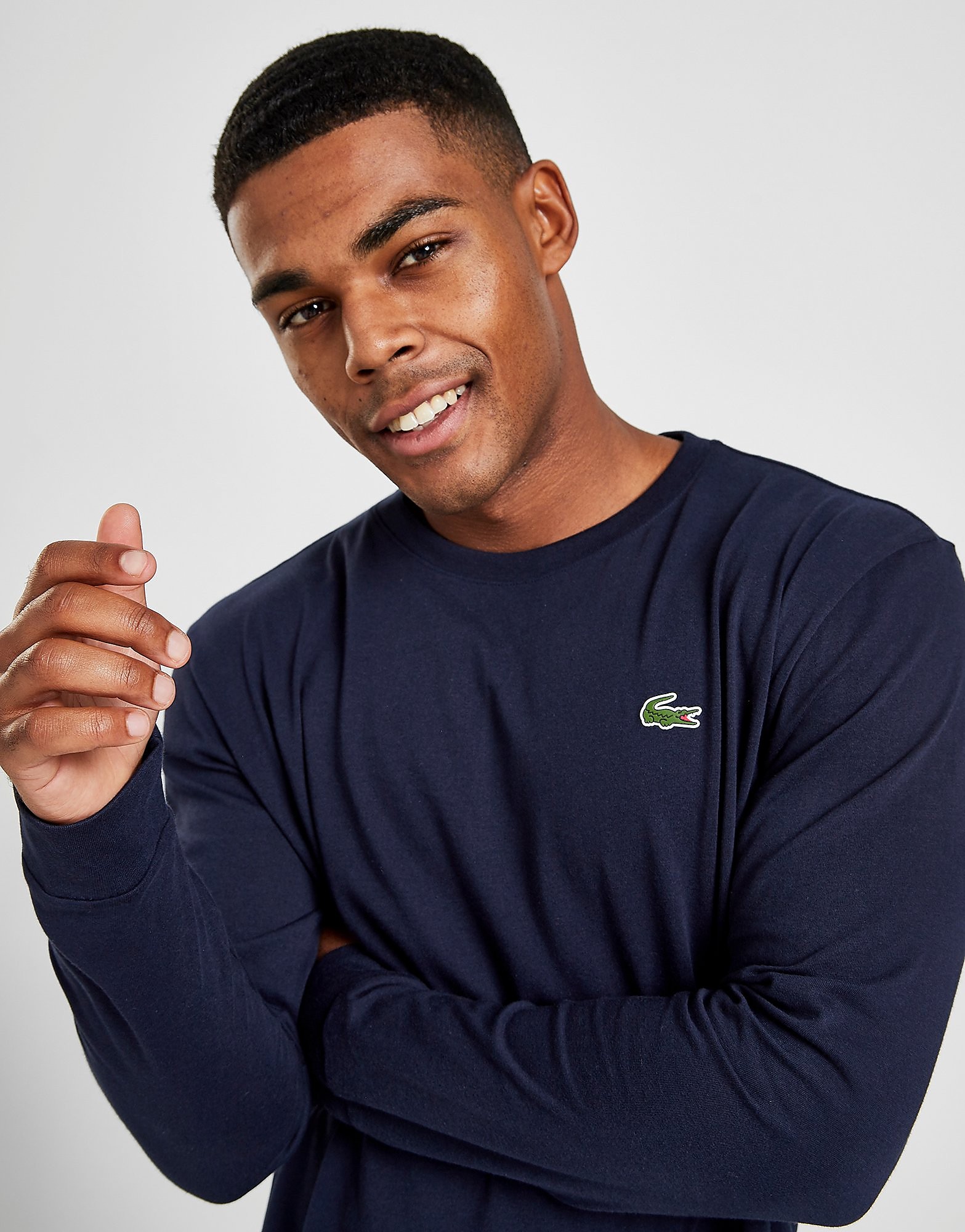 

Lacoste Croc T-Shirt - Navy - Mens, Navy