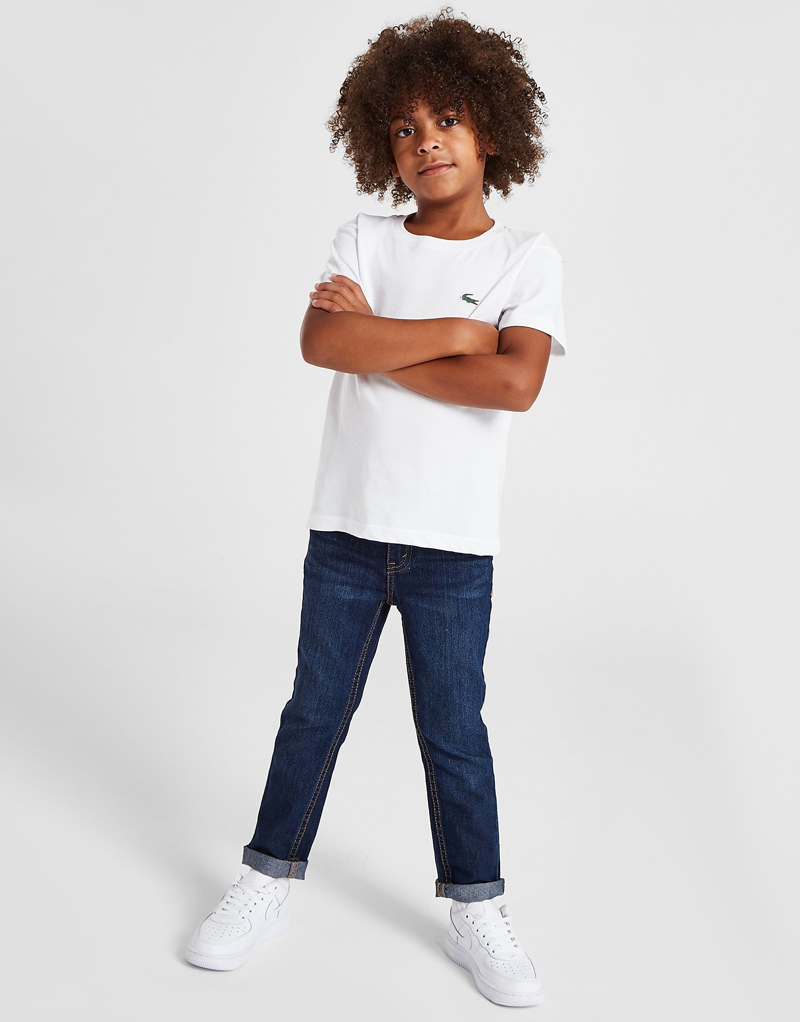 

Lacoste Small Logo T-Shirt - White - Kids, White