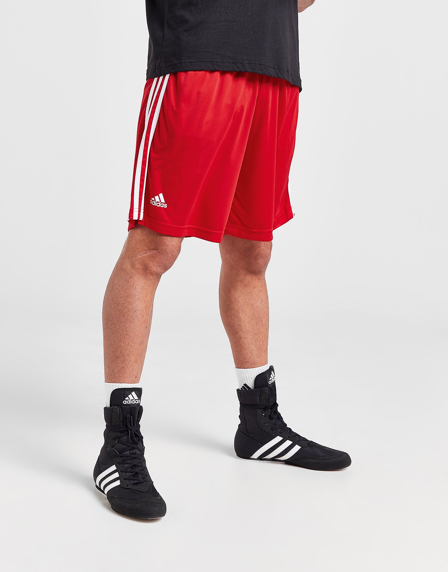 

adidas Base Punch Boxing Shorts - Red - Mens, Red