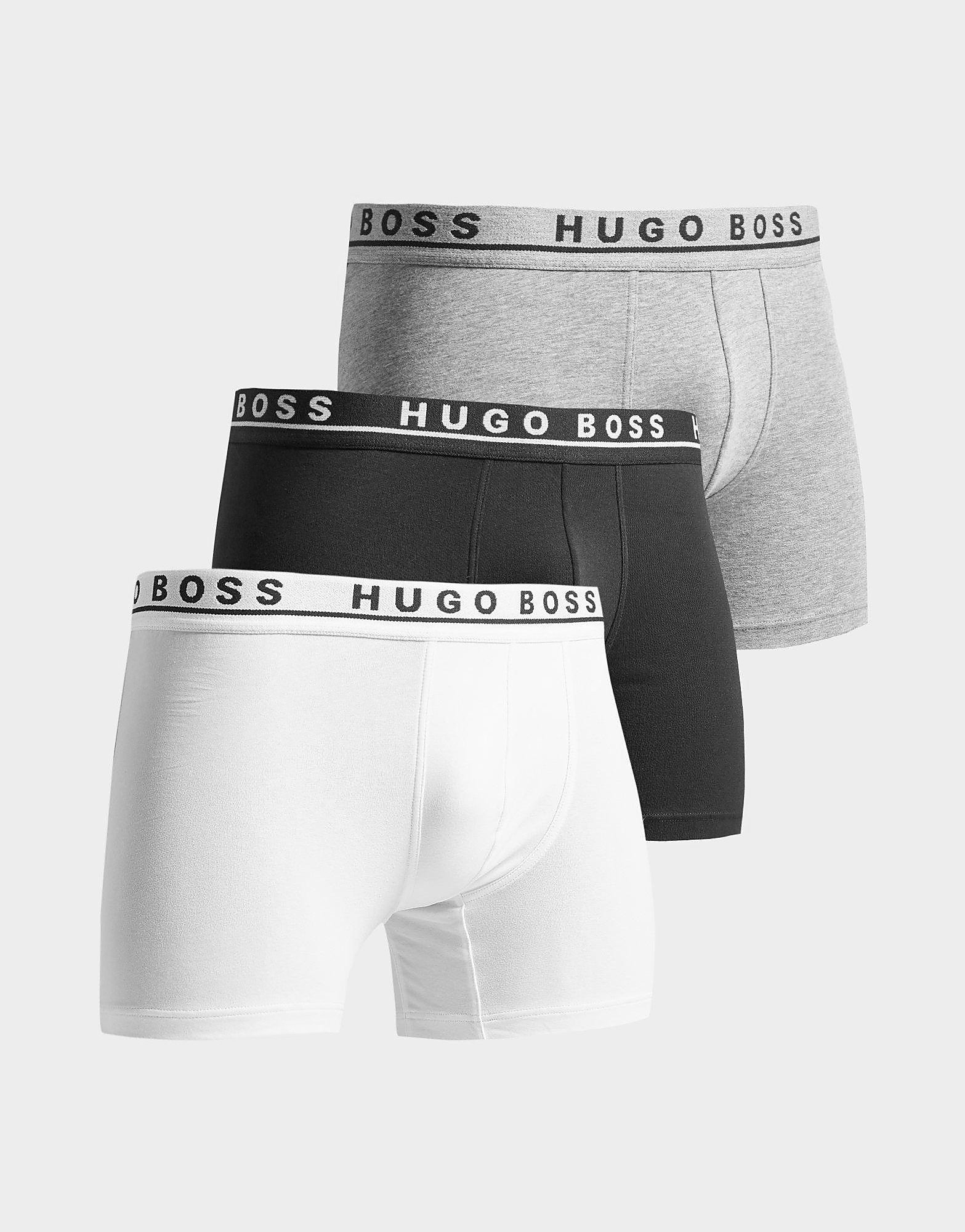

BOSS 3 Pack Trunks - Mutli/Black/Grey - Mens, Mutli/Black/Grey