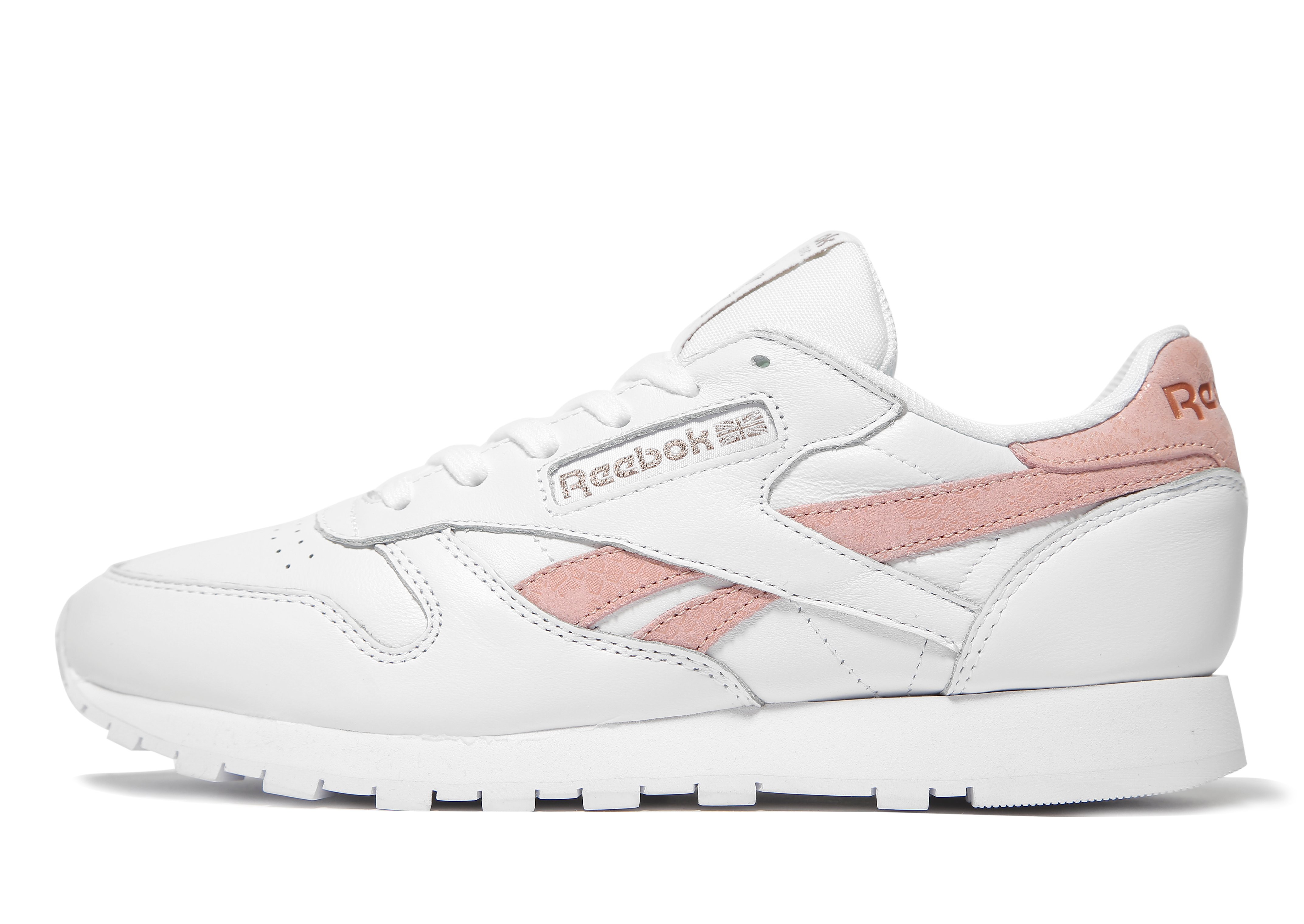 Reebok Classic Leather Women's - Only at JD - White/Rose Gold, White/Rose Gold