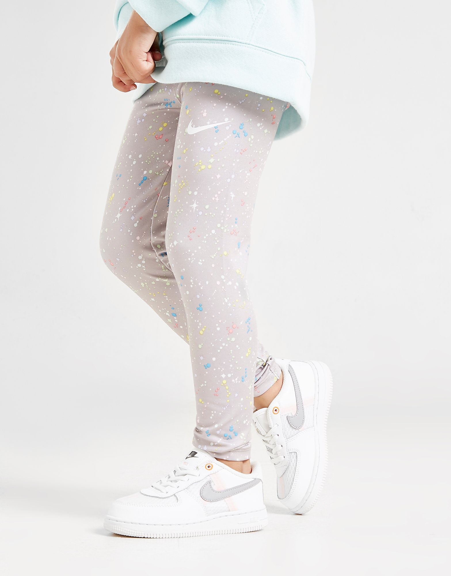 

Nike Girls' Dri-FIT All Over Print Leggings Children - Grey/Multicolour - Kids, Grey/Multicolour