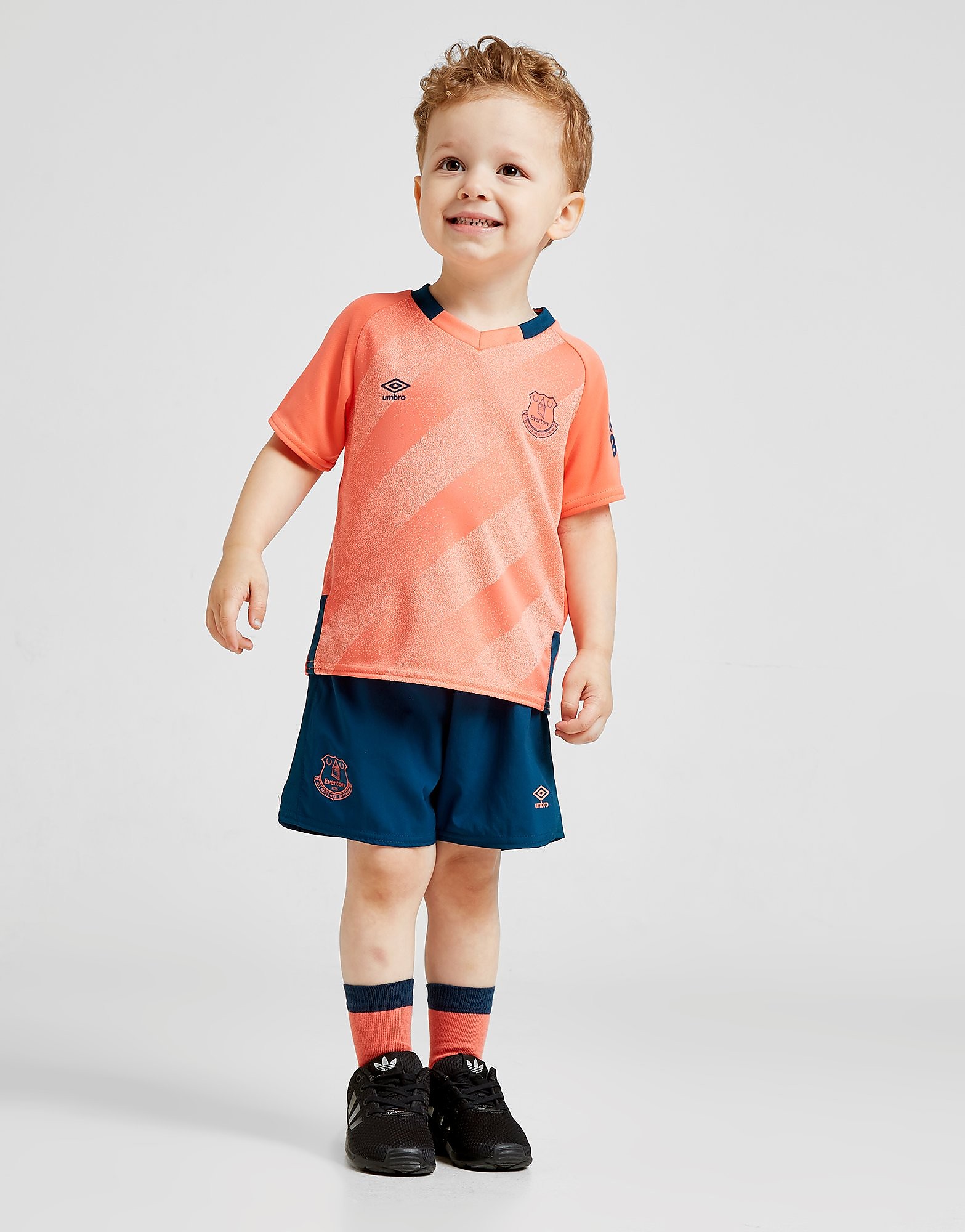 Umbro Kit Extérieur Everton FC 2019/20 Bébé - Rose, Rose