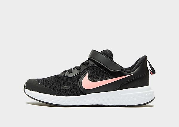 Nike Revolution 5 Enfant - Black/White/Pink, Black/White/Pink