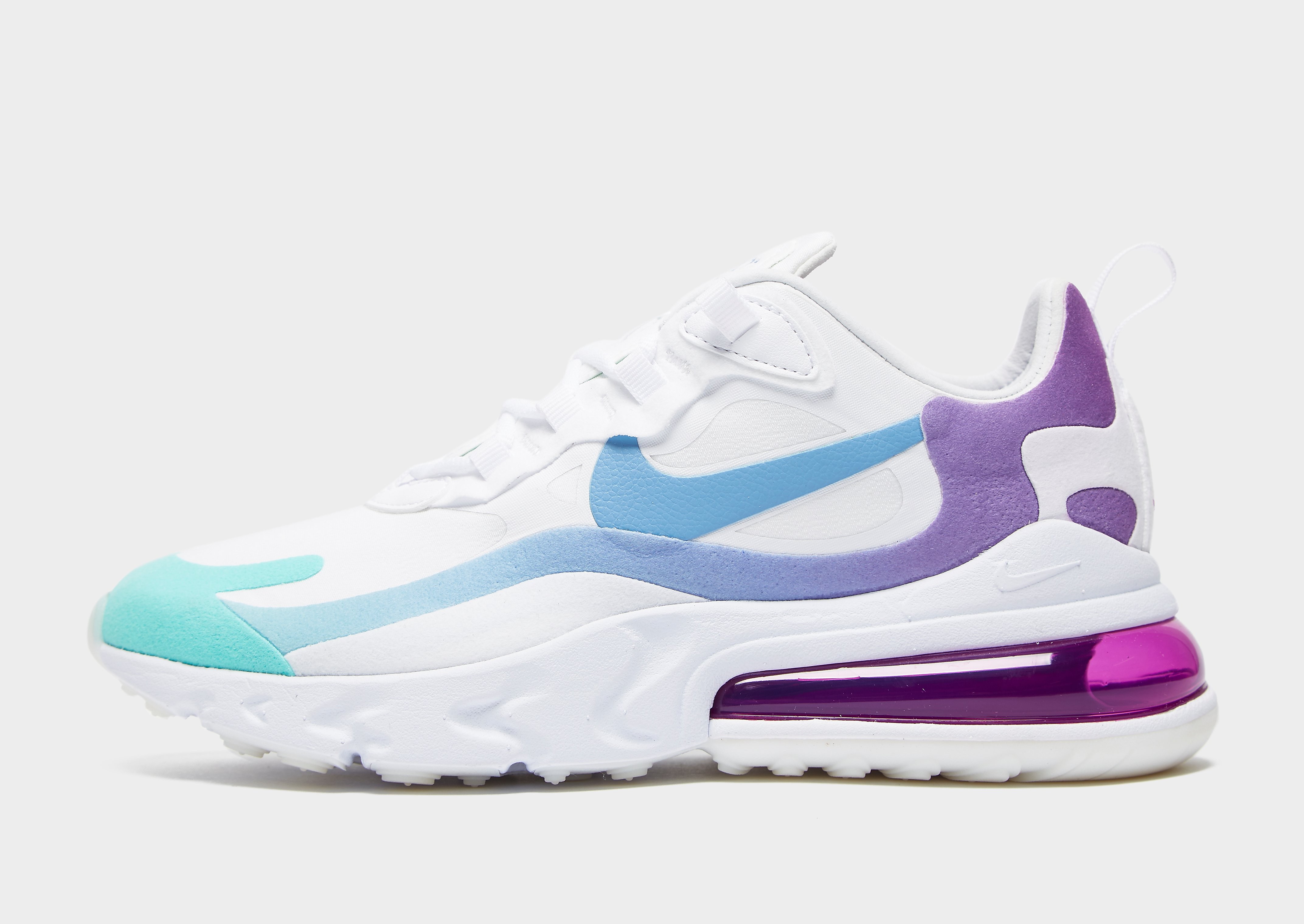 Nike Air Max 270 React Femme - Blanc, Blanc