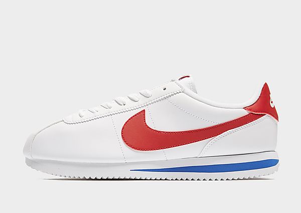 Nike Classic Cortez Leather Homme - White/Red/Blue, White/Red/Blue