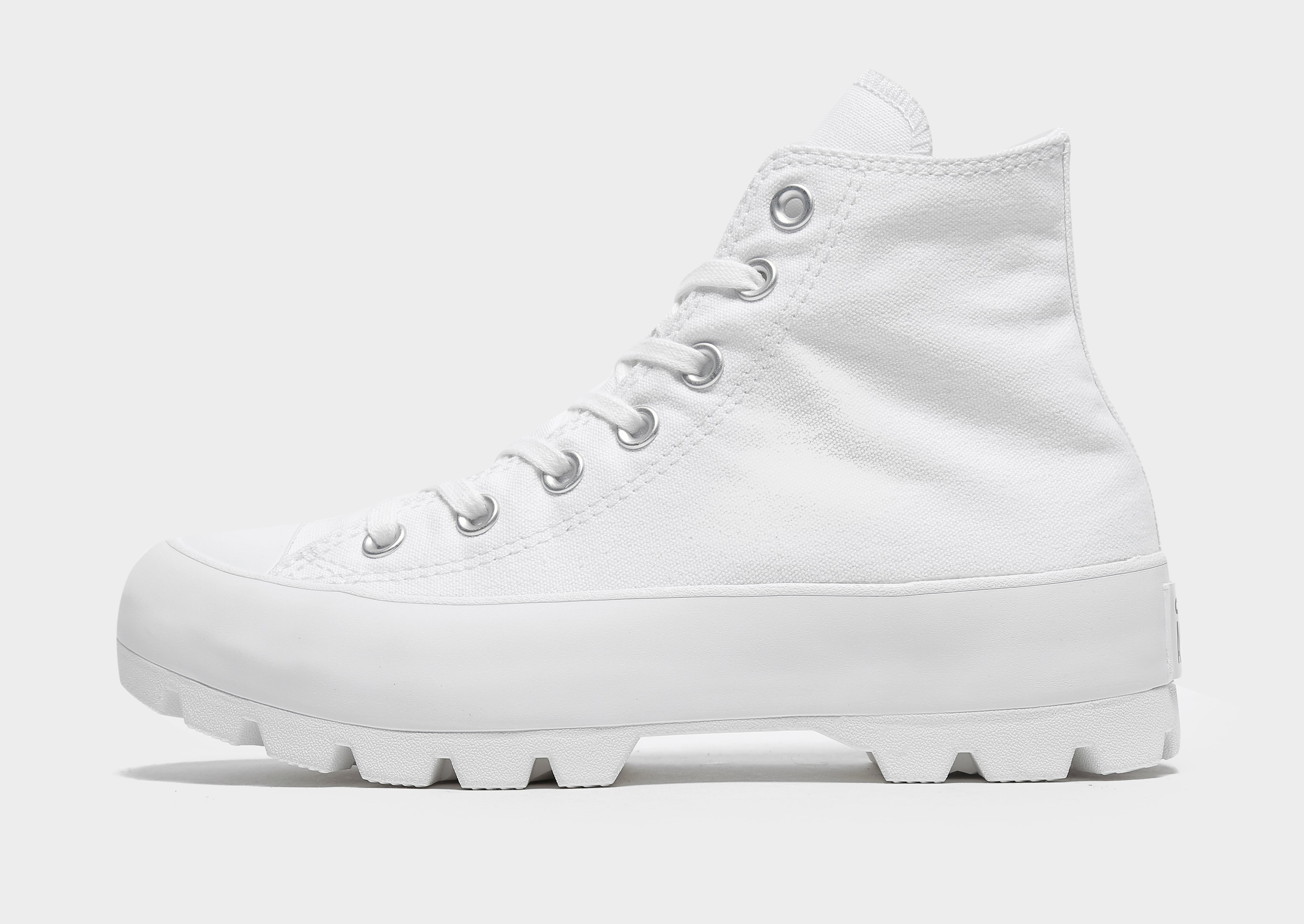Converse Chuck Taylor All Star High Lugged Women's - White, White