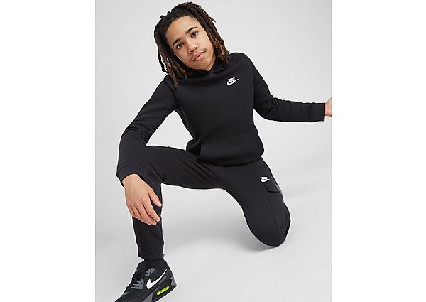 Nike Sweat à Capuche Franchise Enfant - Black/White, Black/White