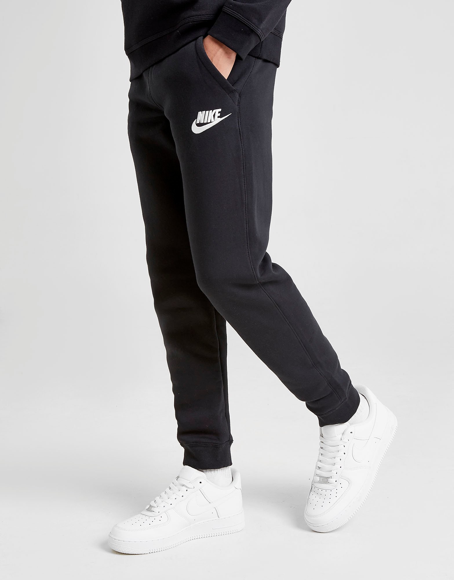 

Nike Franchise Fleece Joggers Junior - Black/Black/White, Black/Black/White
