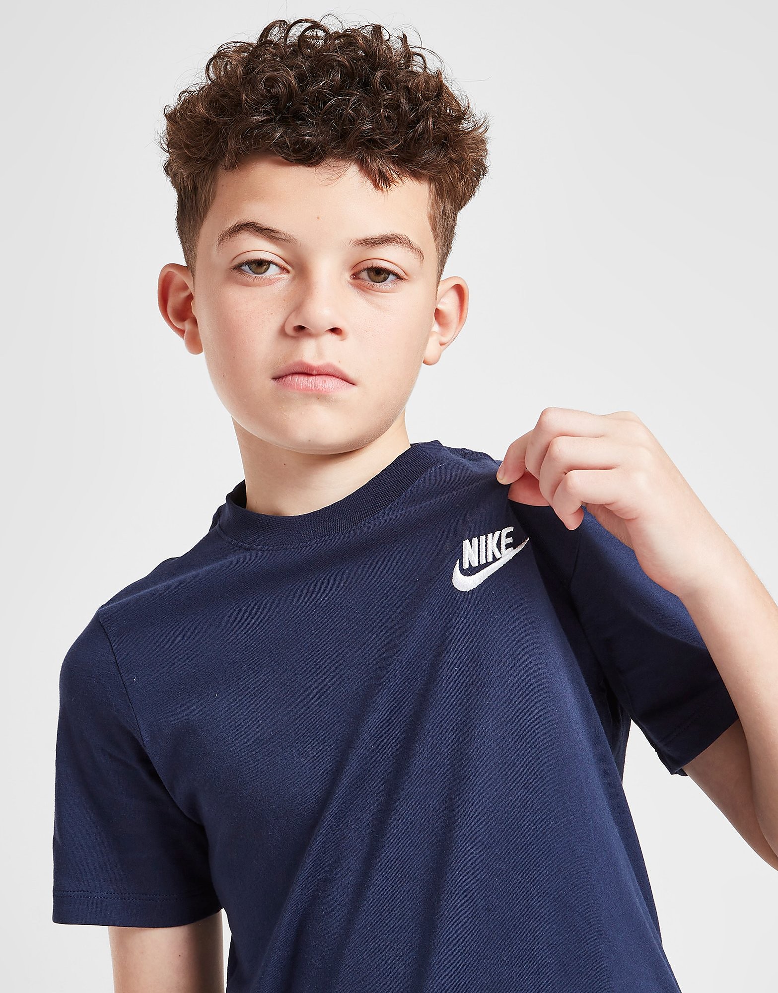 

Nike Small Logo T-Shirt Junior - Navy/White, Navy/White