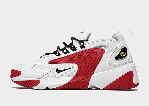 Nike Baskets Zoom 2K Homme - White/Gym Red/White/Black, White/Gym Red/White/Black