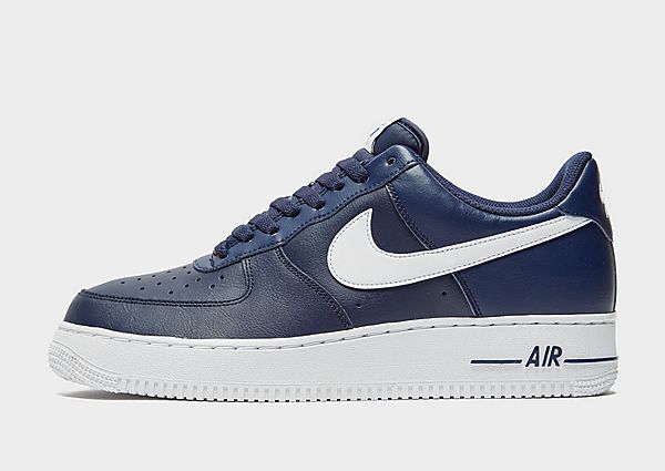 Nike Air Force 1 '07 Basses Essential Homme - Blue/White, Blue/White