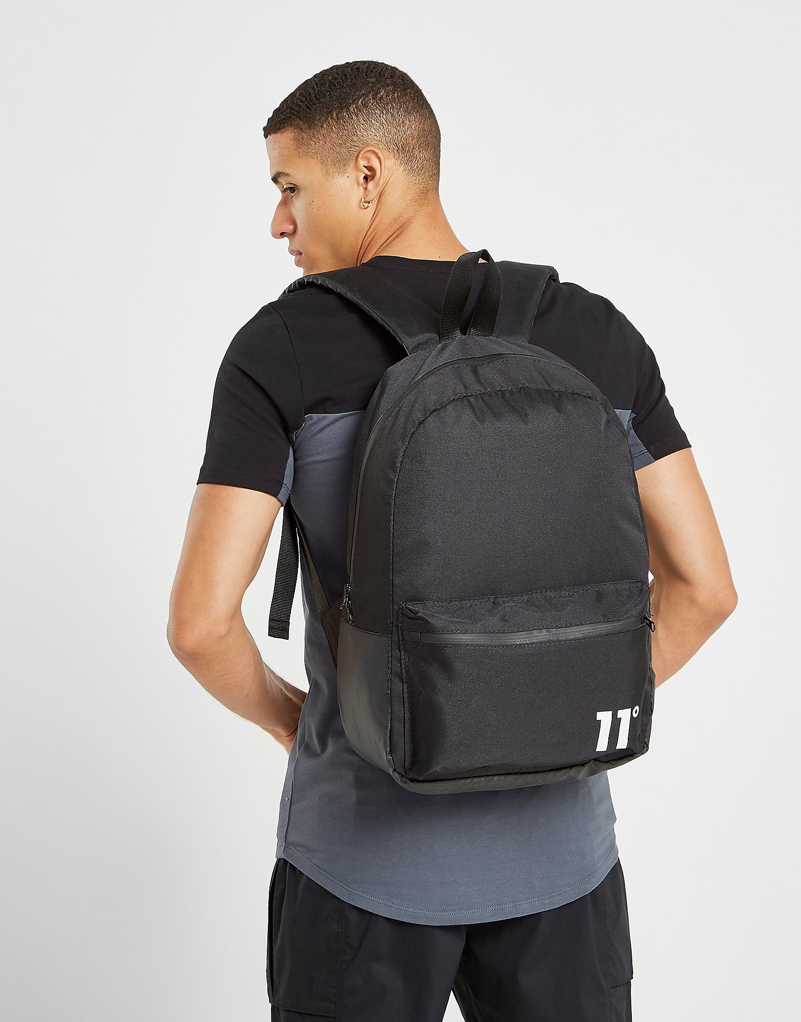 

11 Degrees Core Backpack - Black/White - Womens, Black/White