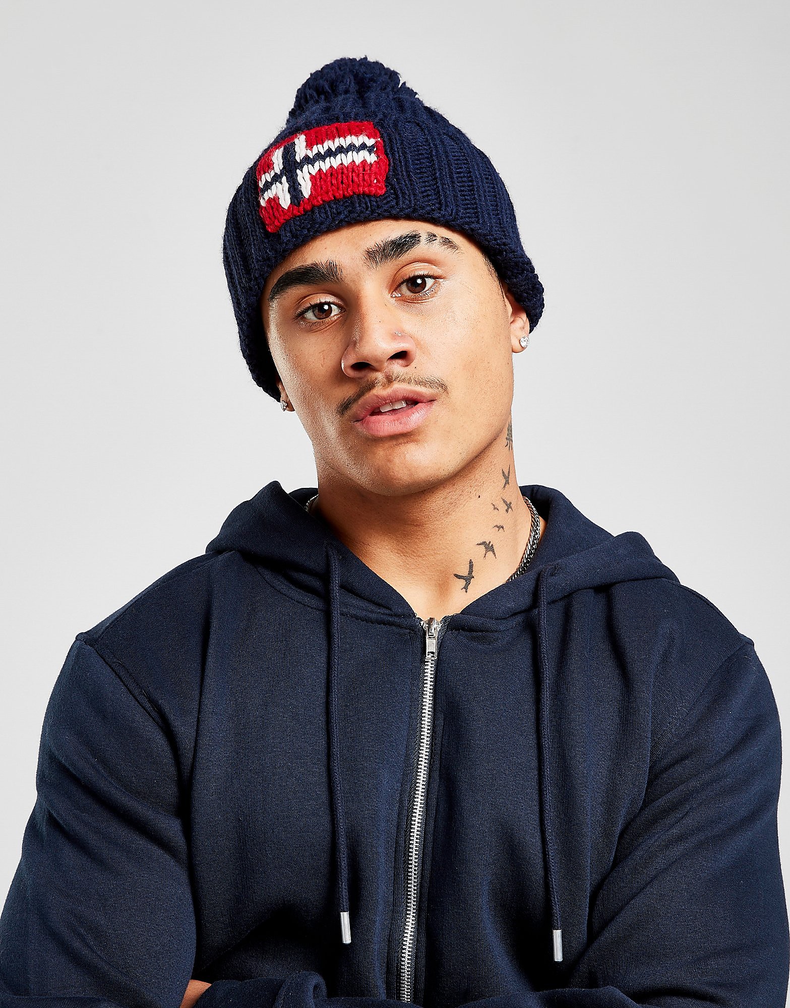 

Napapijri Semiury Bobble Hat - Navy - Womens, Navy
