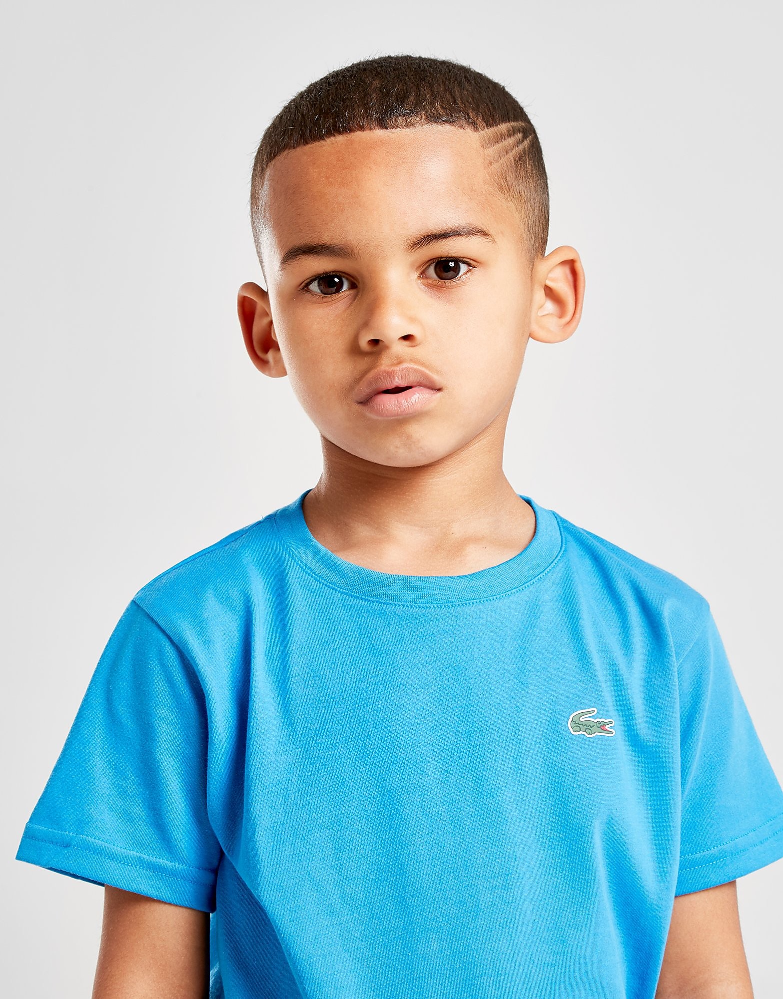 Lacoste Small Logo T-Shirt - Blue - Kids, Blue