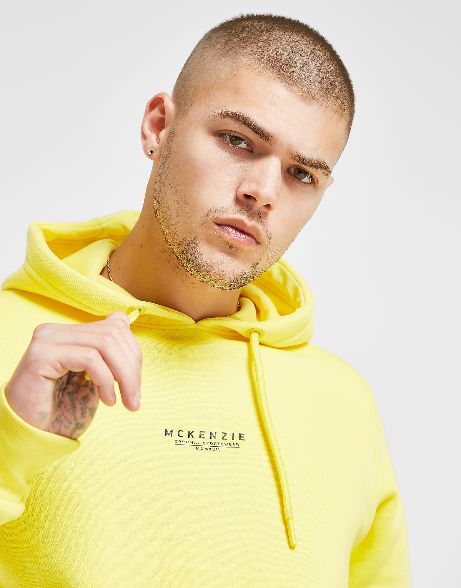 

McKenzie Essential Overhead Hoodie - Only at JD - Yellow - Mens, Yellow