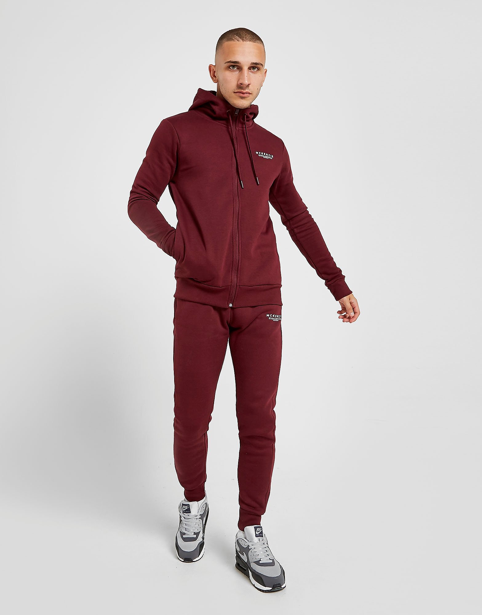 

McKenzie Essential Tracksuit - Only at JD - Red - Mens, Red