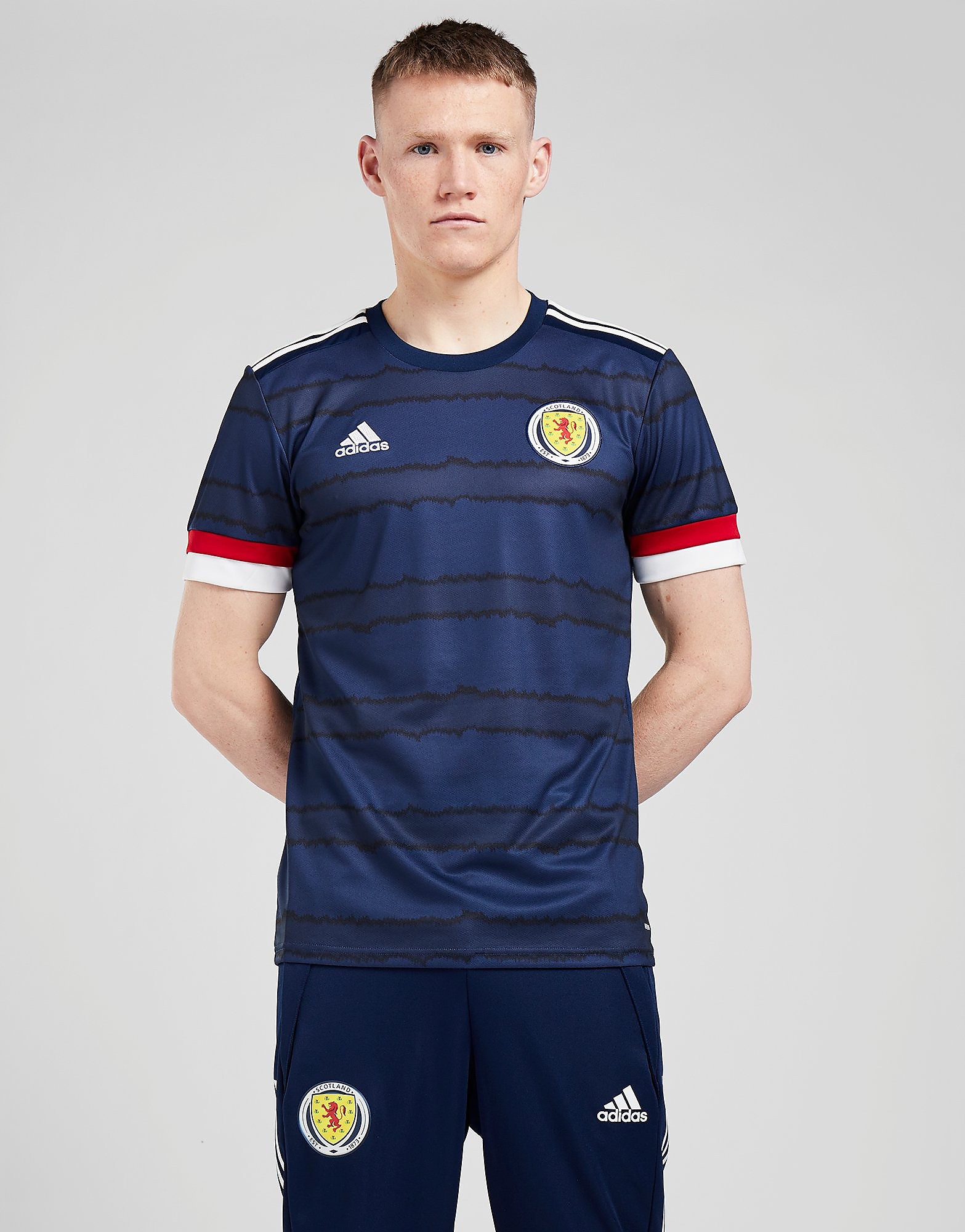

adidas Scotland 2020 Home Shirt - Blue - Mens, Blue
