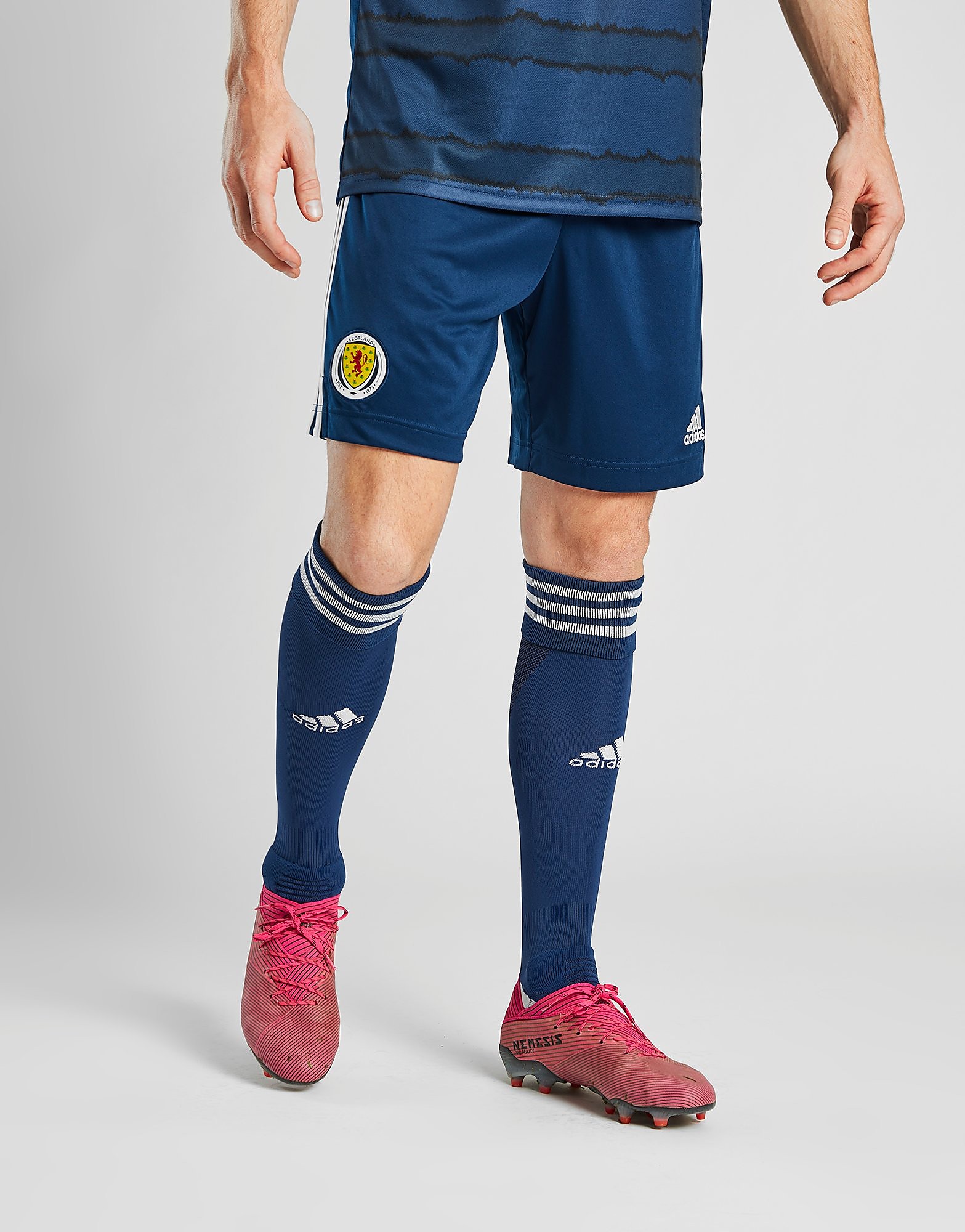 

adidas Scotland 2020 Home Shorts - Navy - Mens, Navy