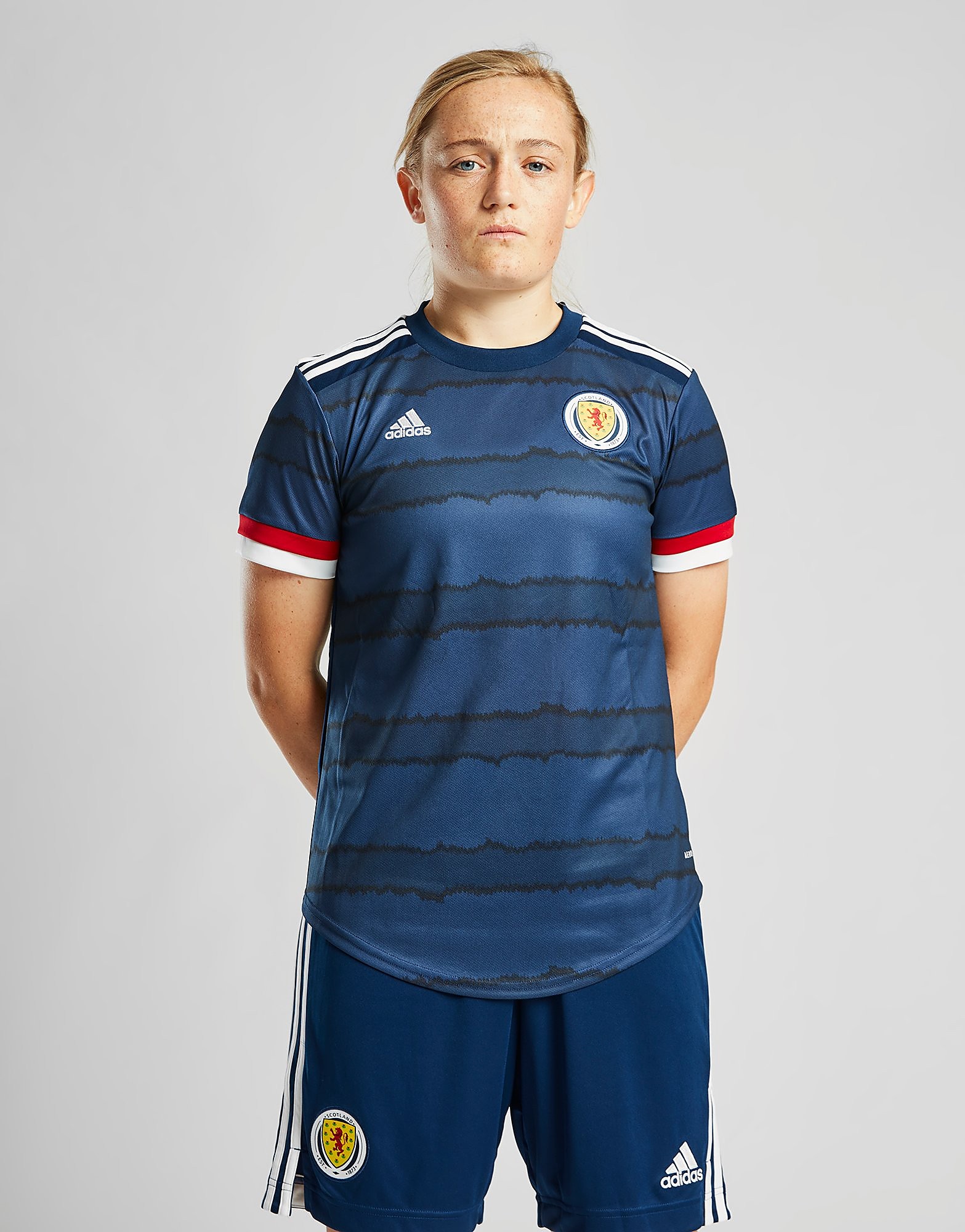 

adidas Scotland 2020 Home Shirt Women's - Blue, Blue