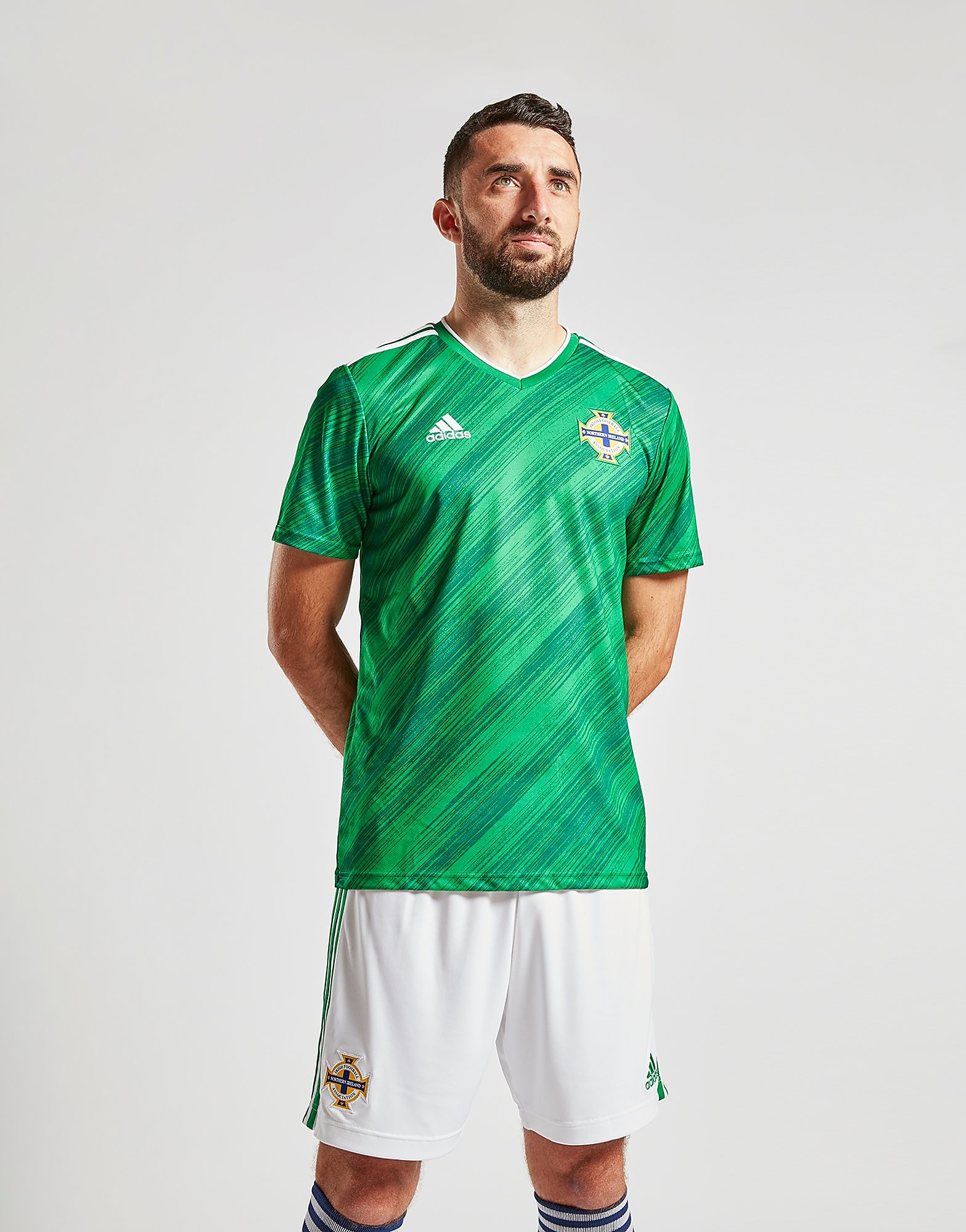 

adidas Northern Ireland 2020 Home Shirt - Green - Mens, Green