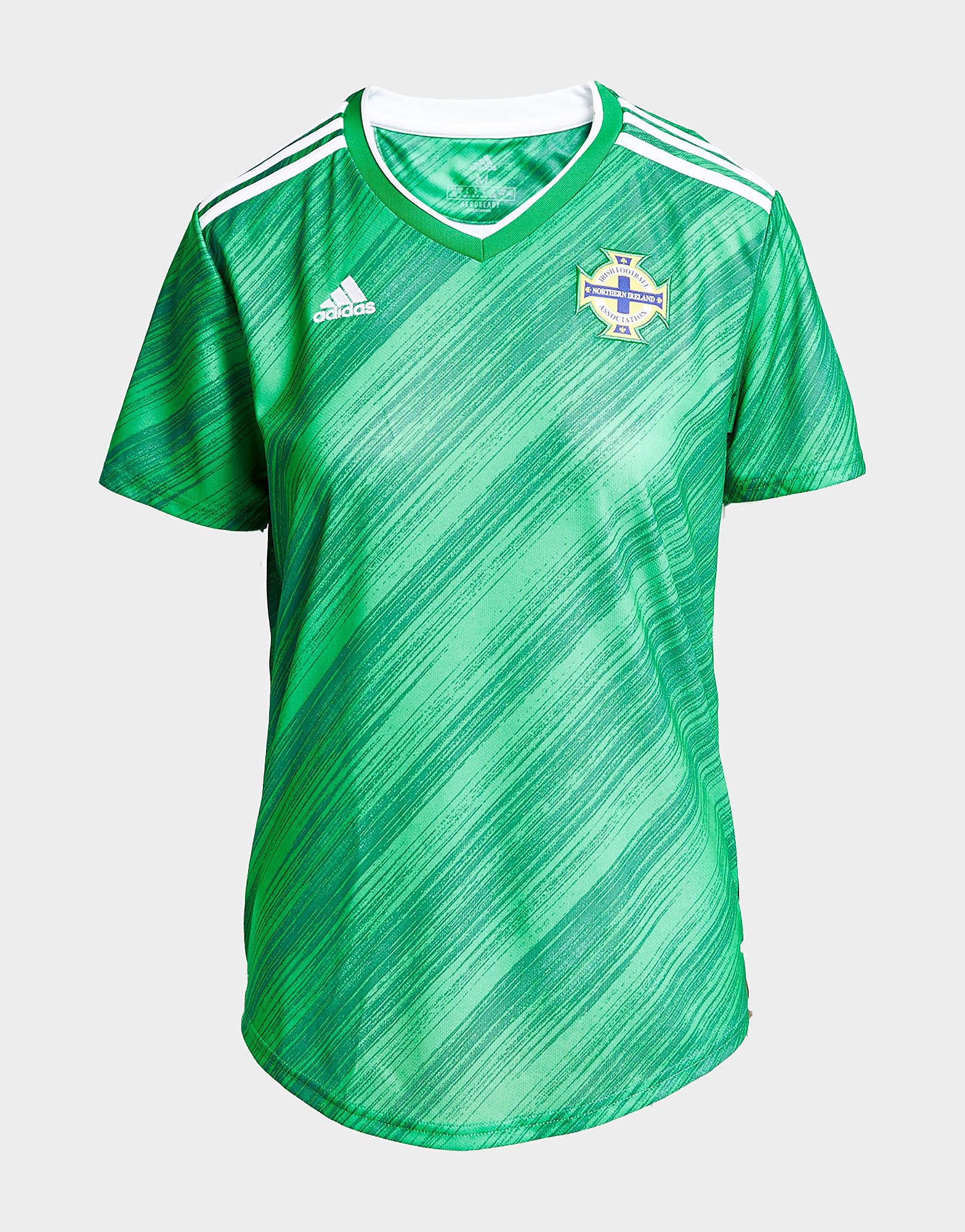

adidas Northern Ireland 2020 Home Shirt Women's - Green/White, Green/White