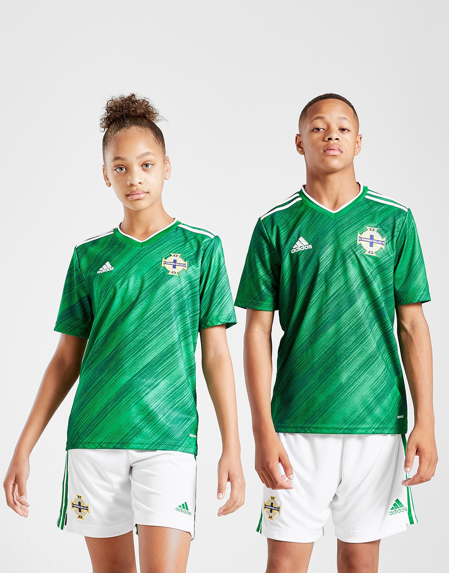 

adidas Northern Ireland 2020 Home Shirt Junior - Green - Kids, Green