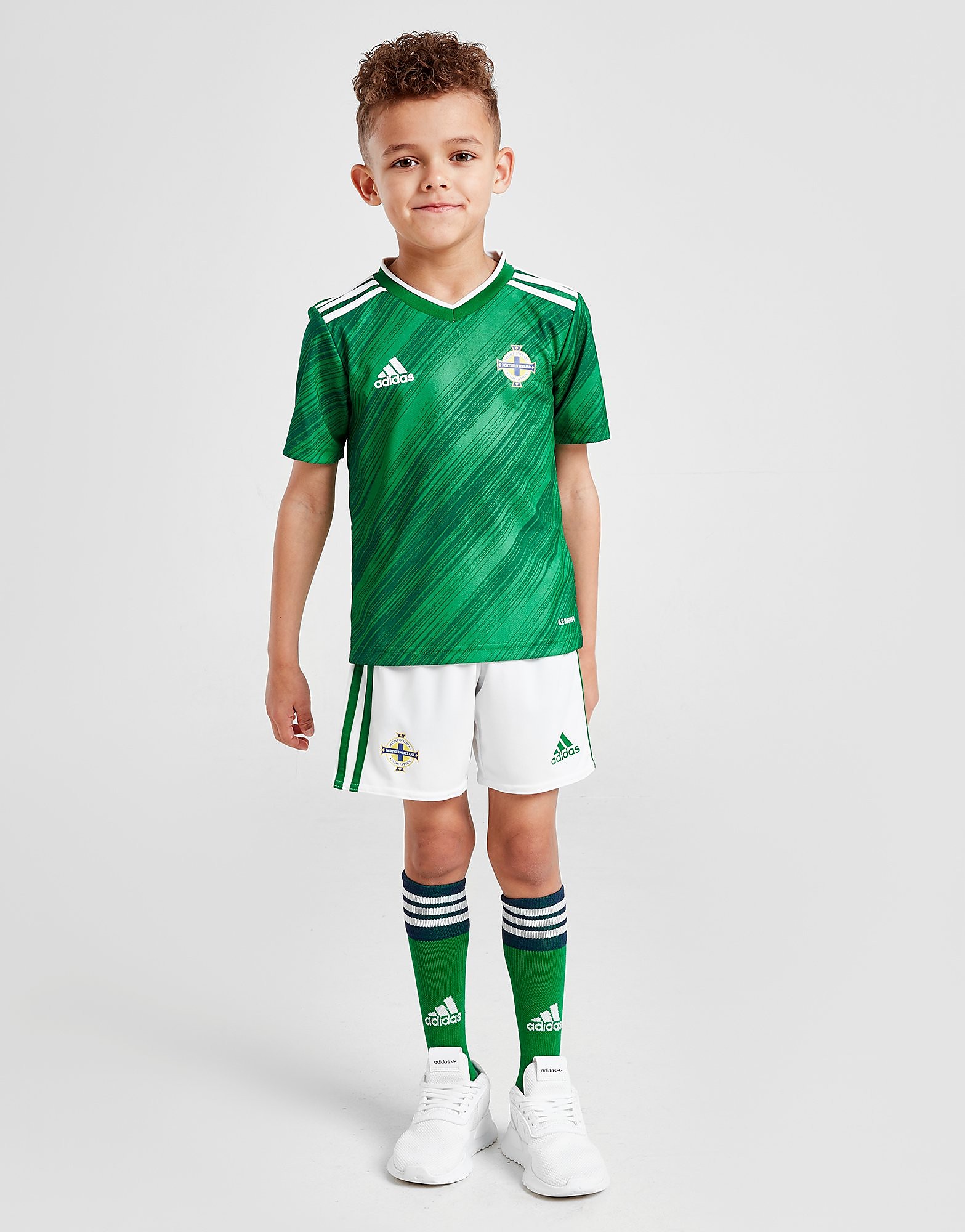 

adidas Northern Ireland 2020 Home Kit Children - Green - Kids, Green
