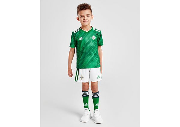 adidas Kit Irlande du Nord 2020 Domicile Enfant - Green, Green