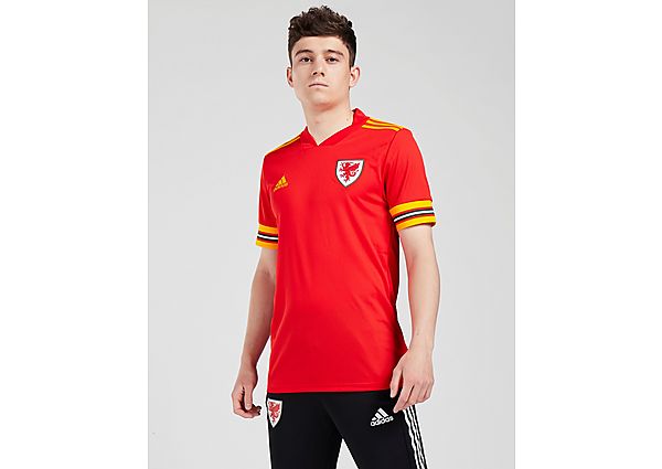 adidas Maillot Domicile Pays de Galles 2020 Homme - Red/Yellow, Red/Yellow