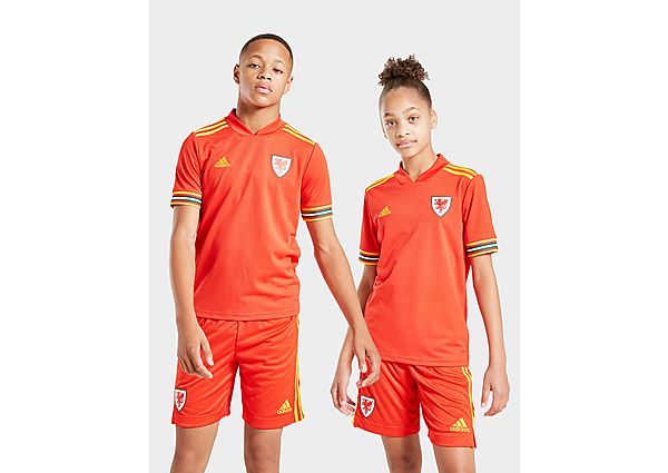 adidas Maillot Pays de Galles 2020 Enfant - Red/Yellow, Red/Yellow